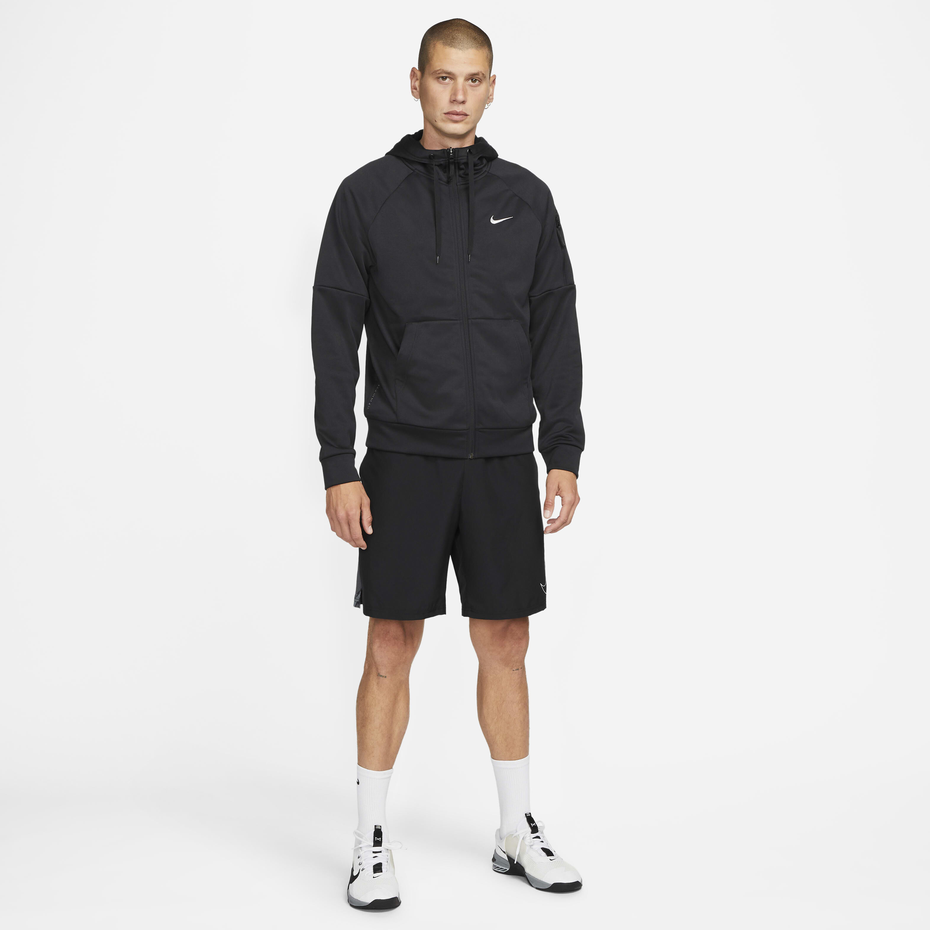 6265円 NIKE◇Therma-Fit knit Jacket/ジャージ/L/ポリエステル