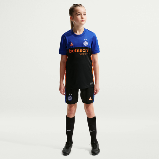Inter Milan-Nike, Inter Milan 2026 Stadium SE, Big Kids&rsquo; Nike ACG Dri-FIT Football Replica Shorts