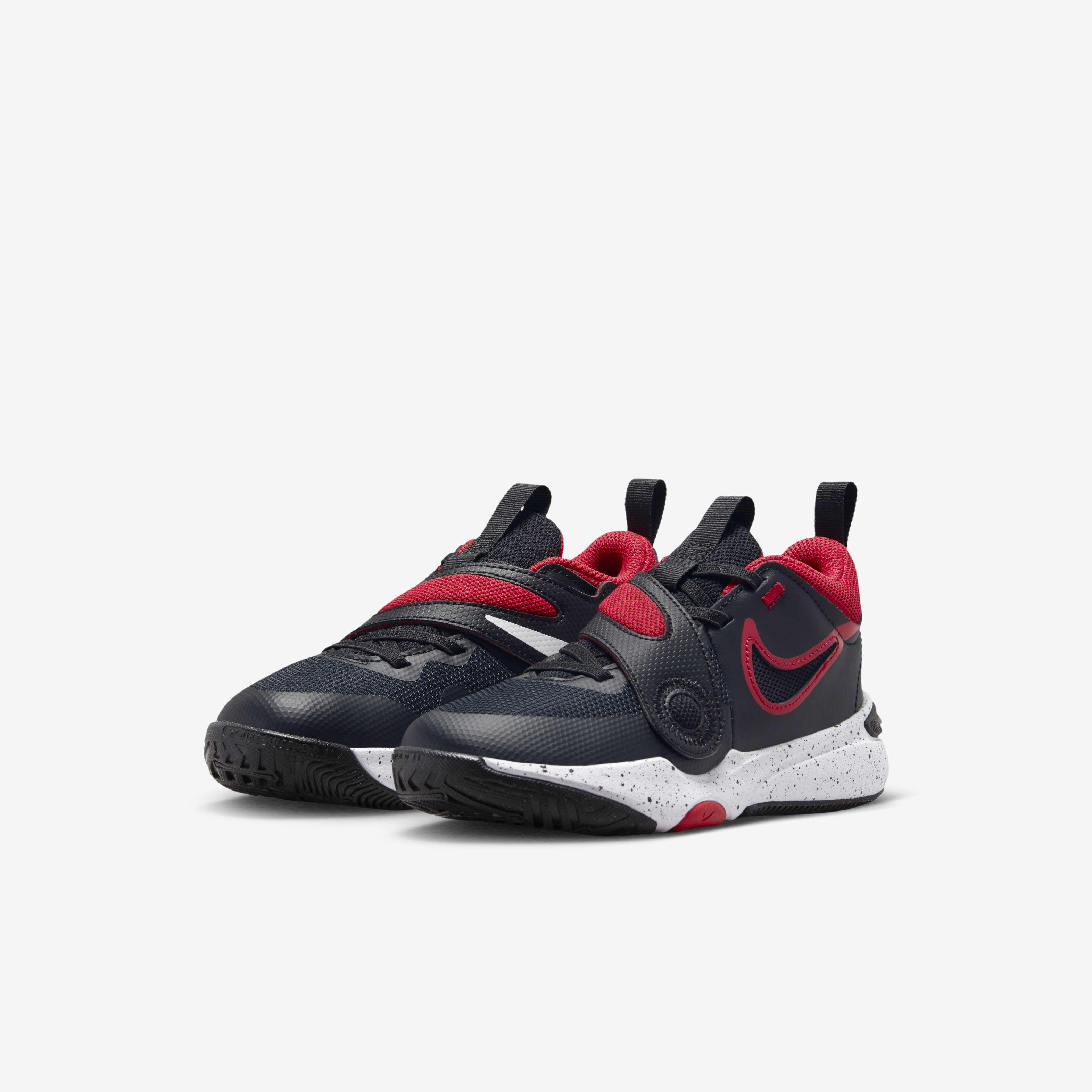Buy Nike Team Hustle D 11 Younger Kids Shoes Black White University Red Nike Kuwait Official