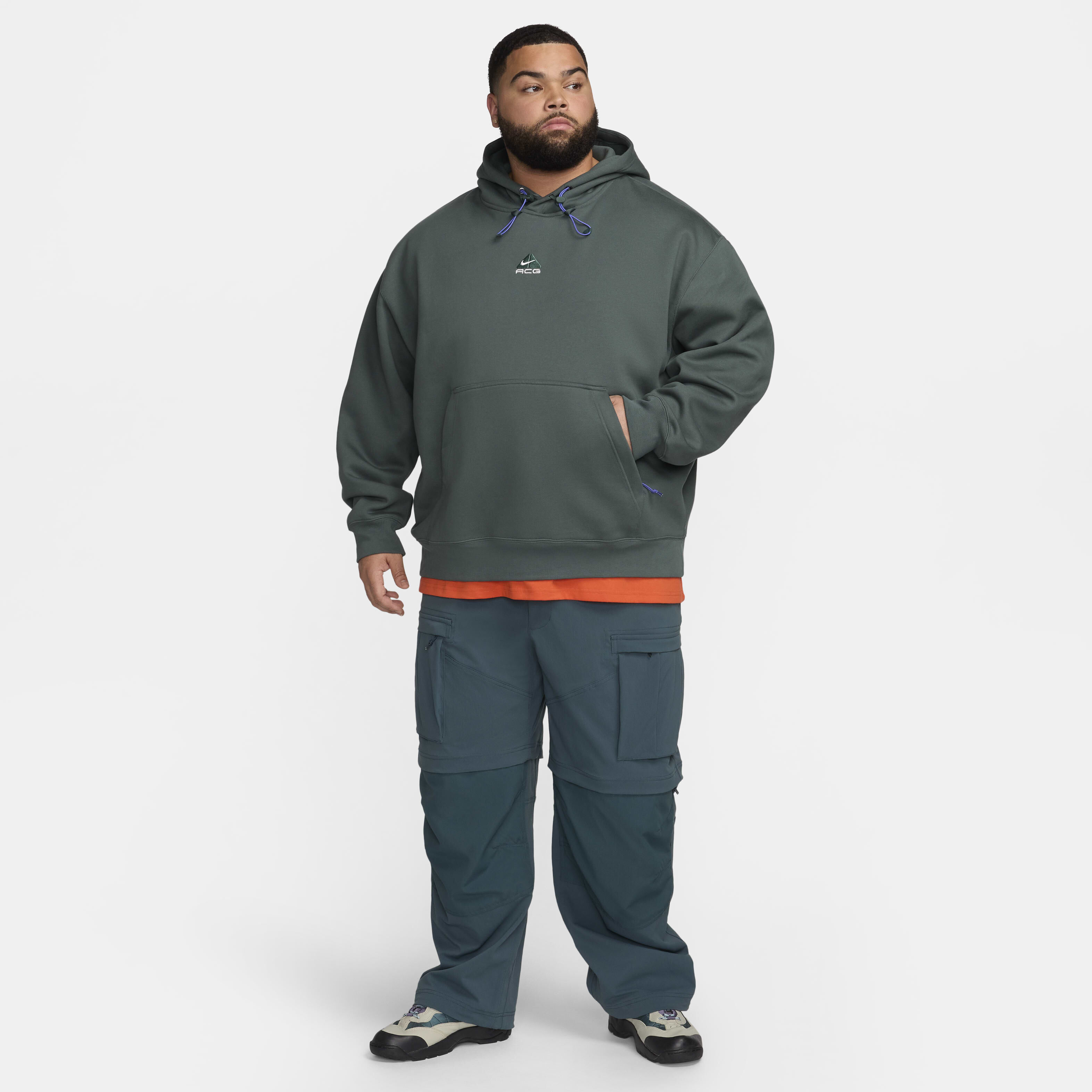 acg パーカー 新品 XLサイズ NIKE ACG WOLF TREE ポーラーテック プルオーバー