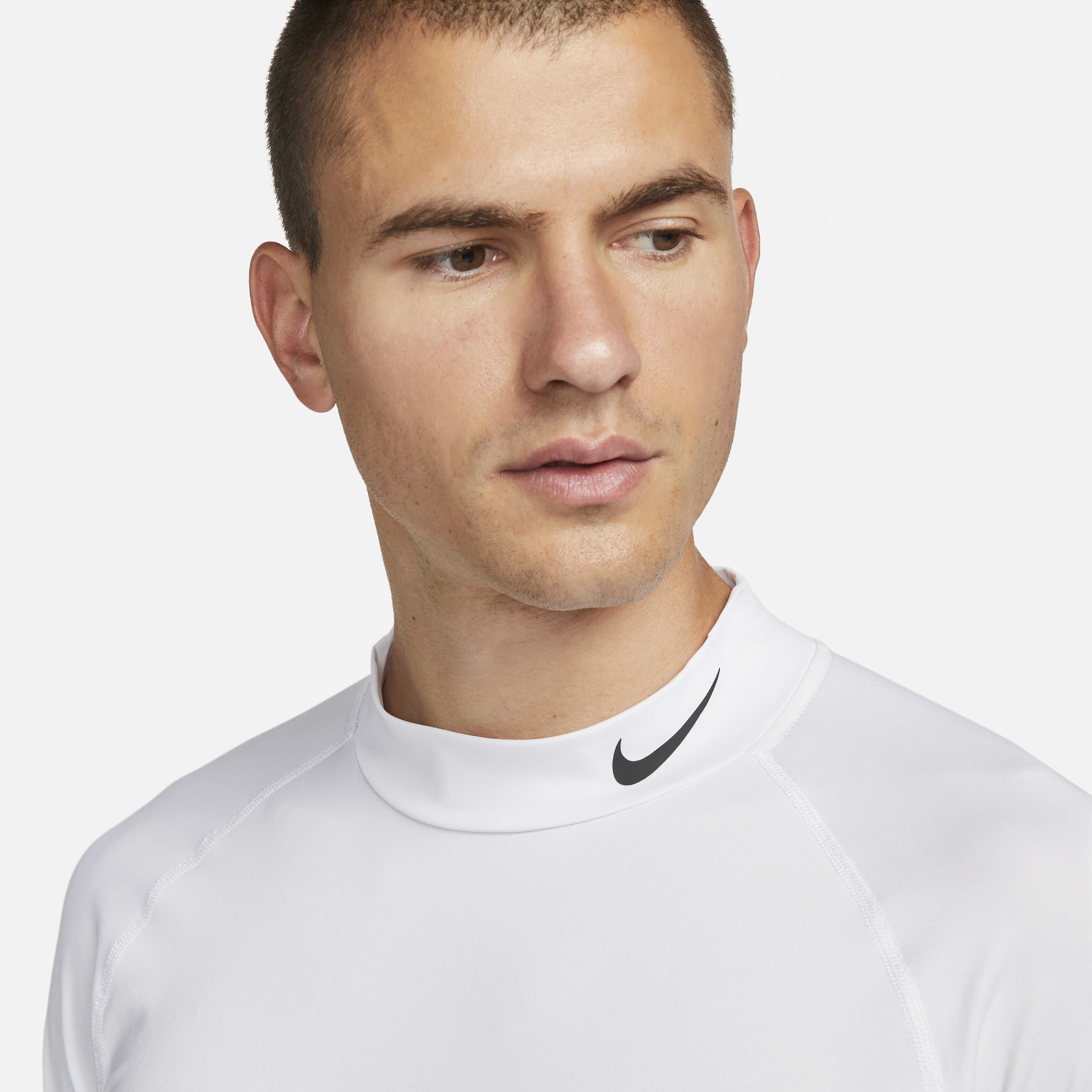 Buy Nike Pro Men s Dri FIT Fitness Mock Neck Long Sleeve Top Nike Kuwait Official