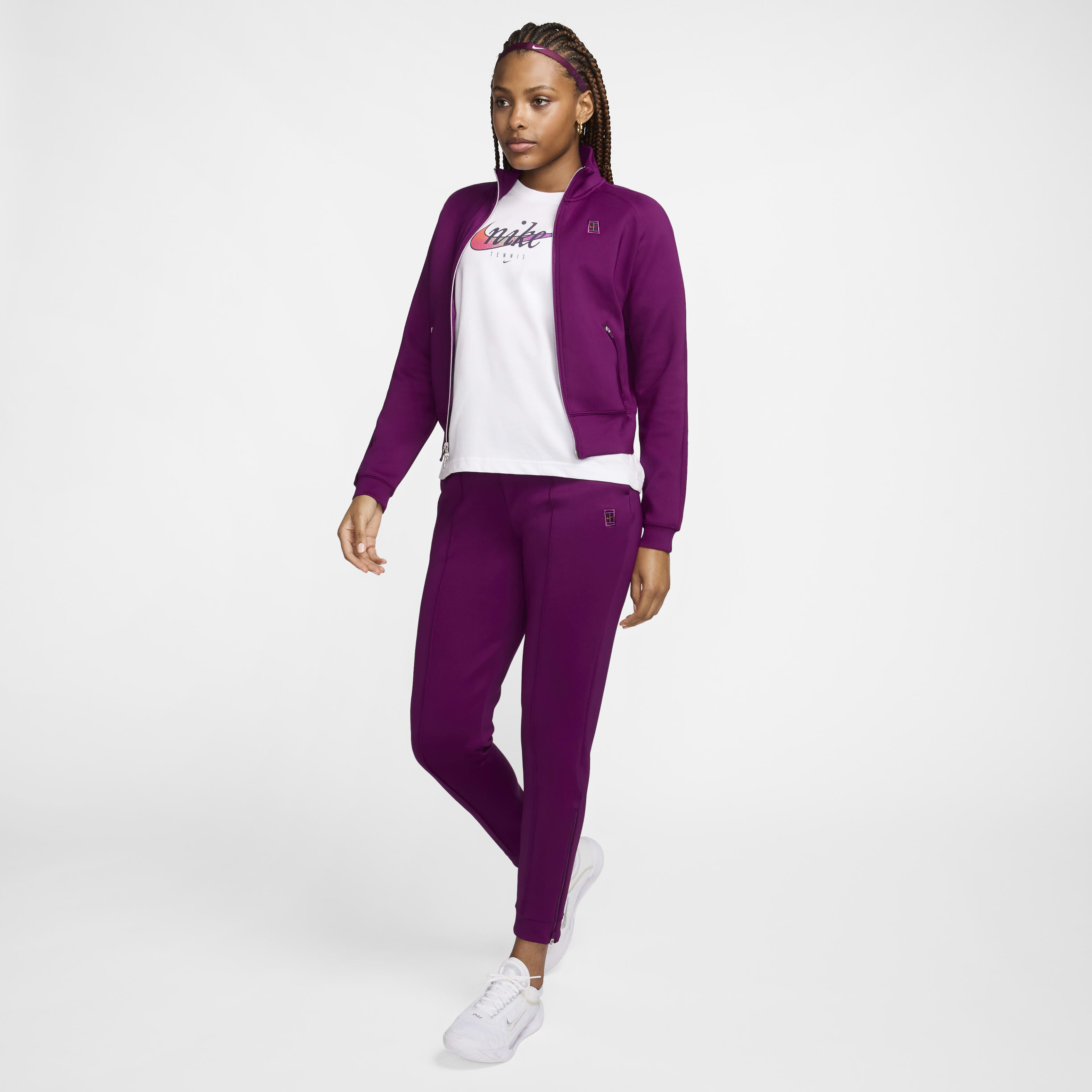 Buy NikeCourt Women s Full Zip Tennis Jacket Nike Kuwait Official