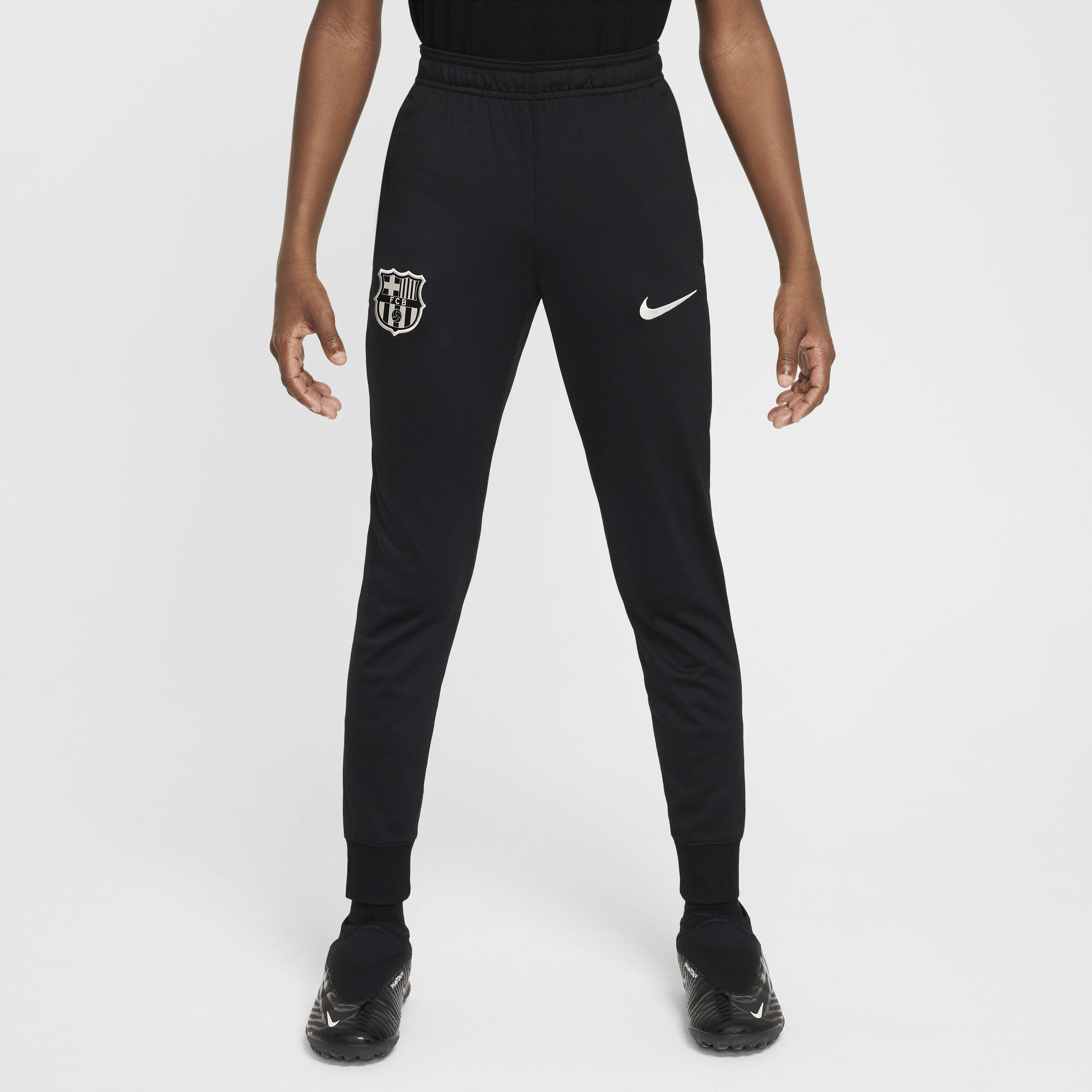 Buy F.C. Barcelona Strike Older Kids' Nike Dri-FIT Football Knit Tracksuit  - Black/Noble Red/Deep Royal Blue/Light Orewood Brown | Nike Kuwait Official