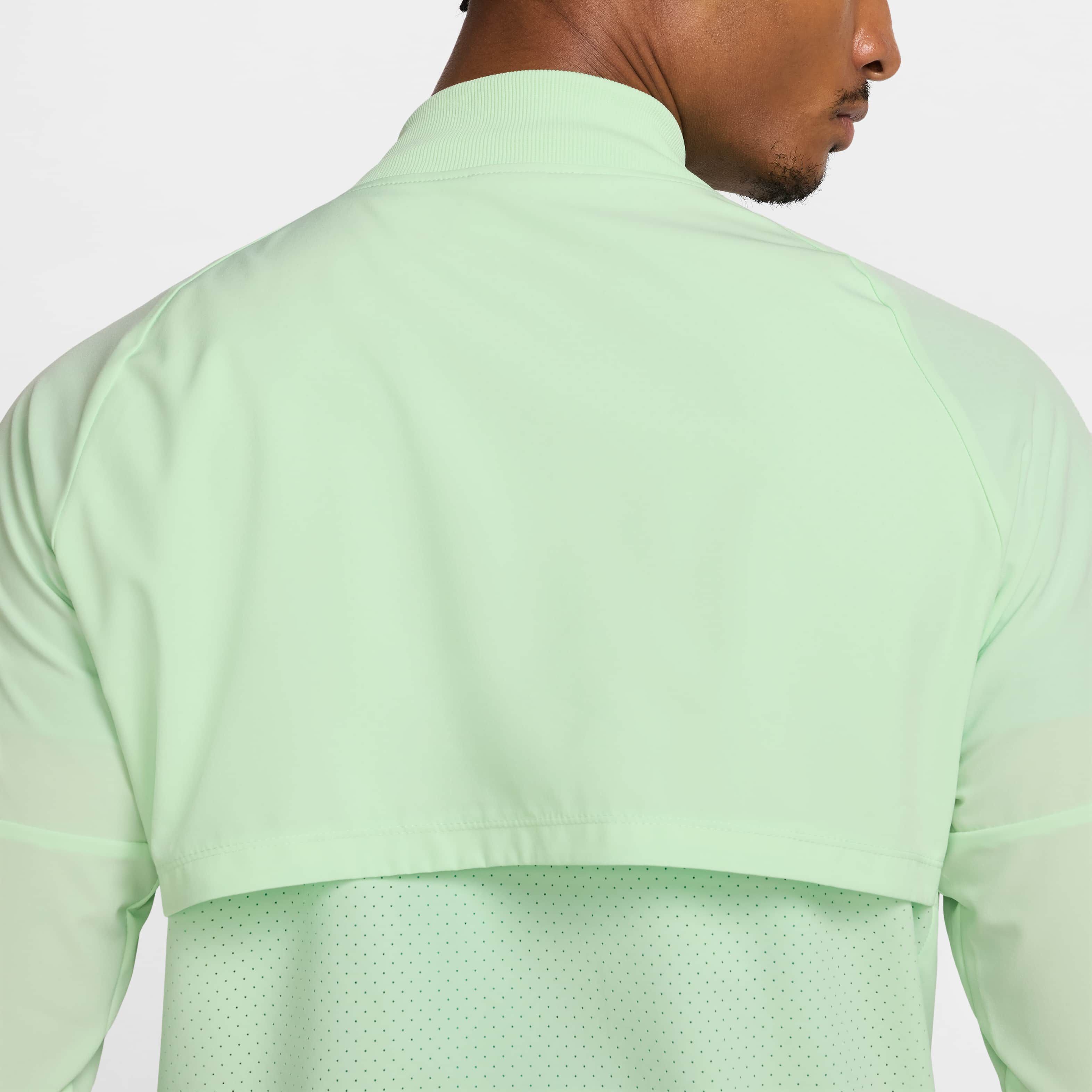 【ギフ_包装】 Buy Nike Dri-FIT Rafa Men's Tennis Jacket - Vapour Green ウェア
