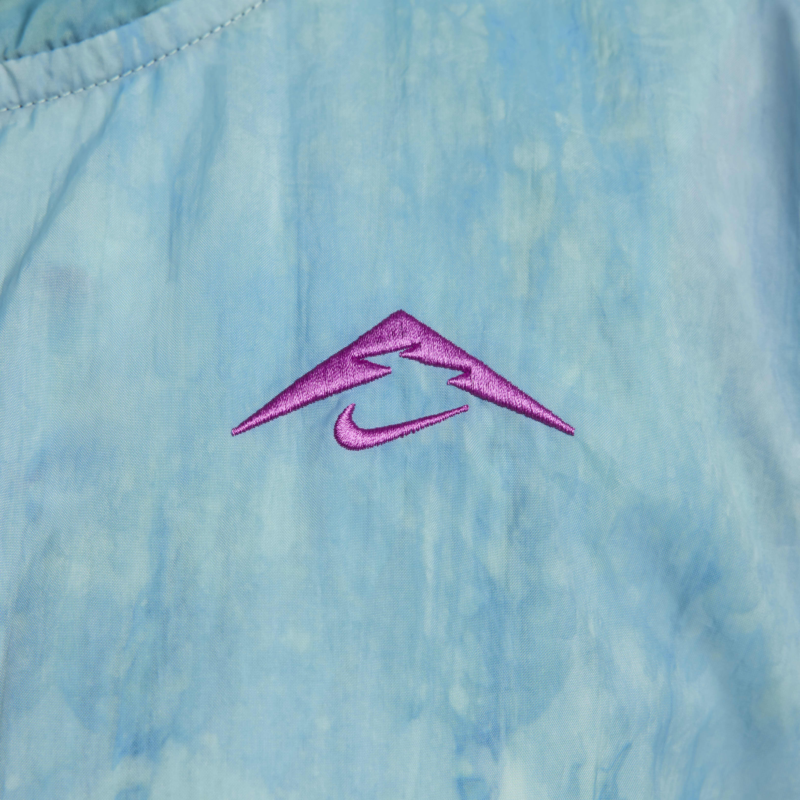 Supreme nike trail running jacket blue top