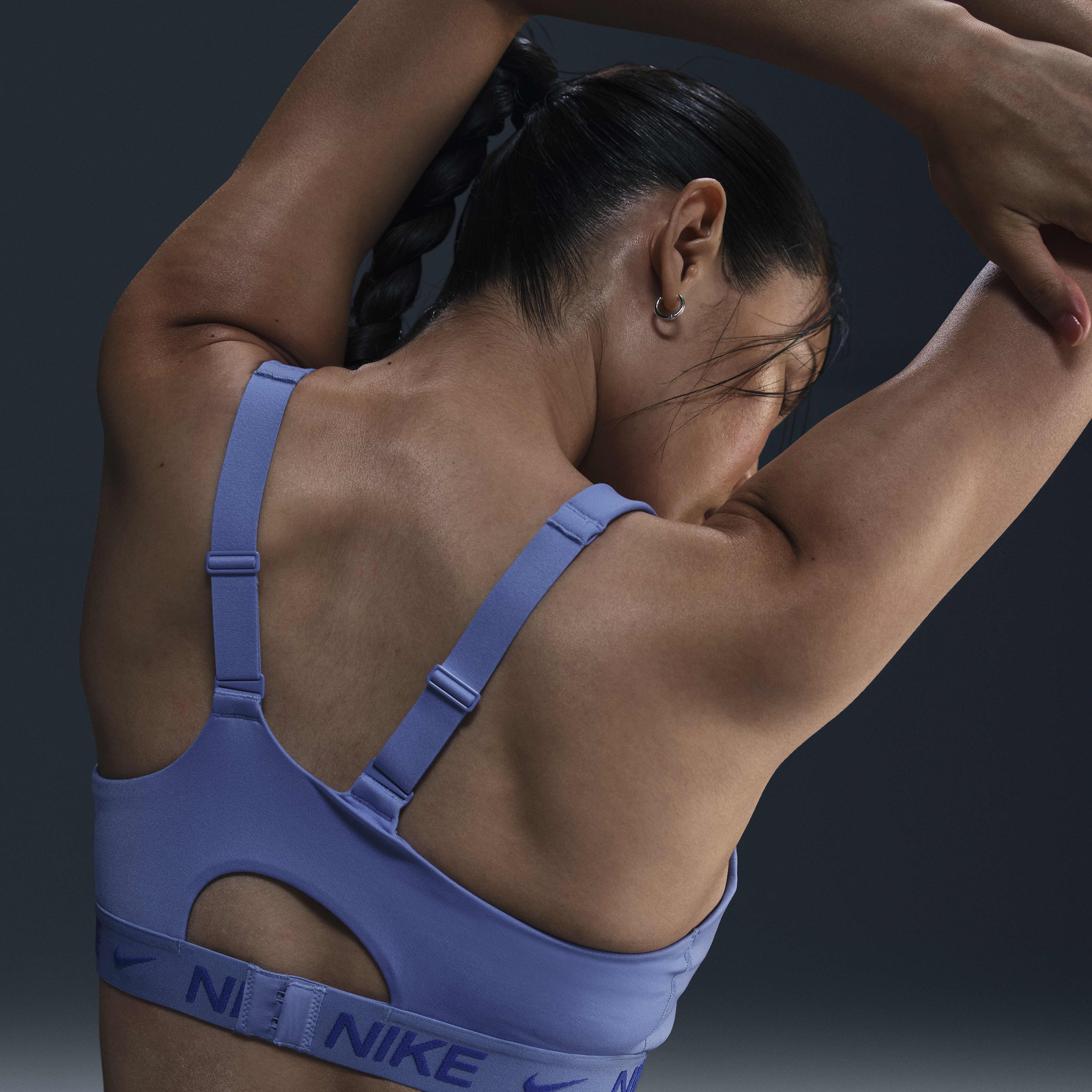Buy Nike Indy High Support Women s Padded Adjustable Sports Bra Nike Kuwait Official