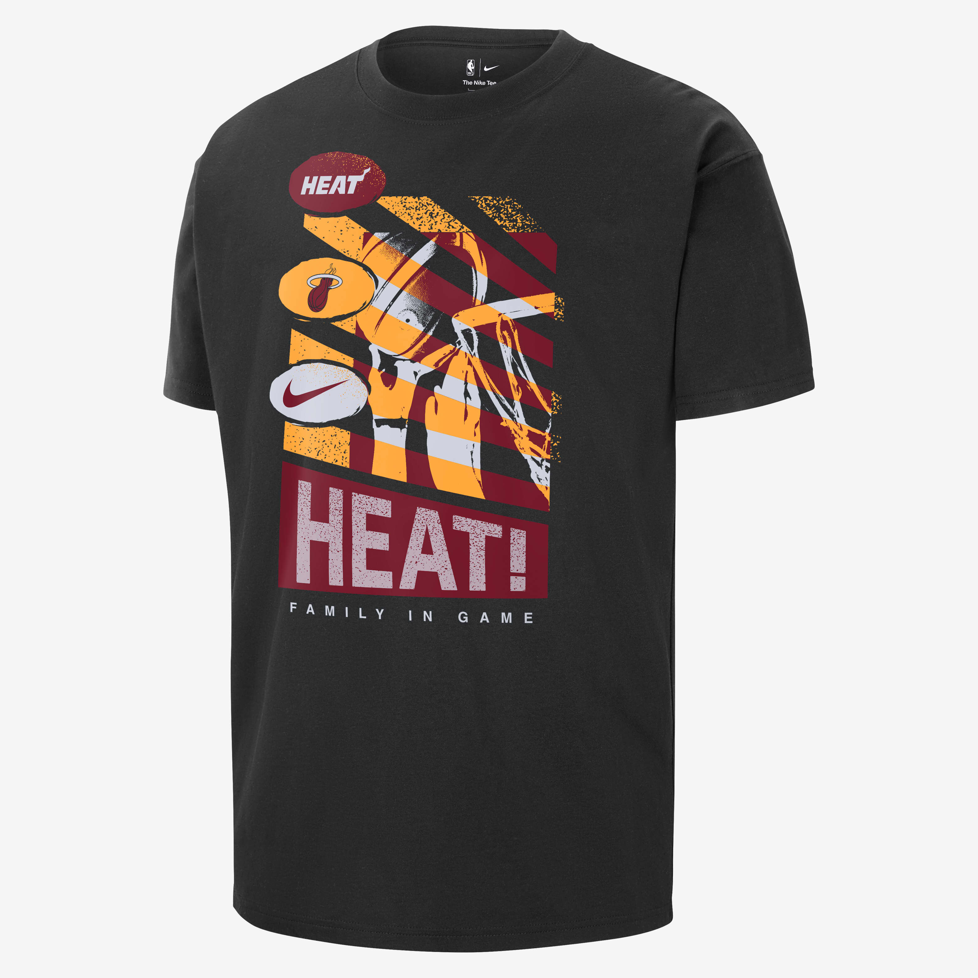 Buy Miami Heat Courtside Men s Nike NBA T Shirt Nike Kuwait Official