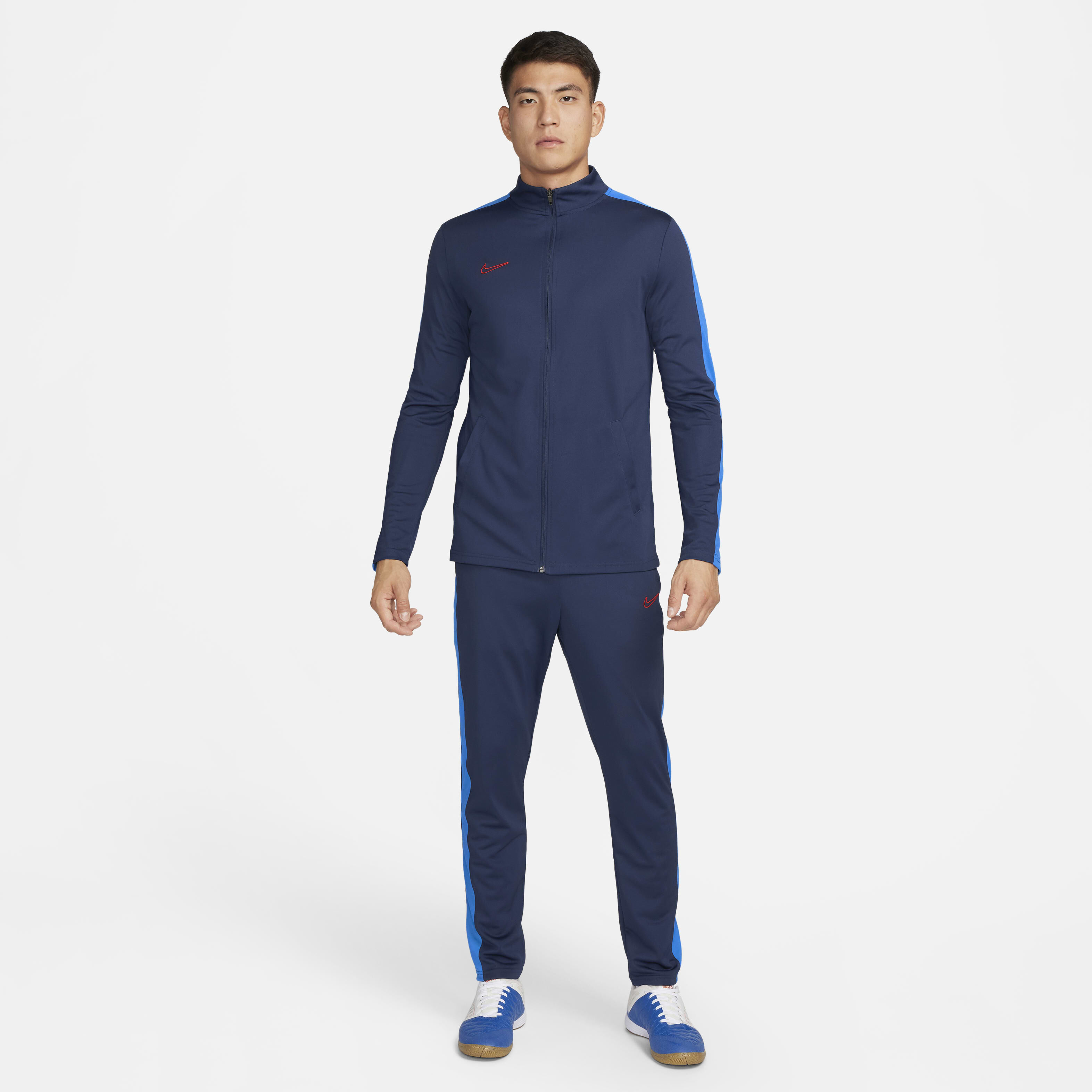 Nike academy tracksuit navy cheap