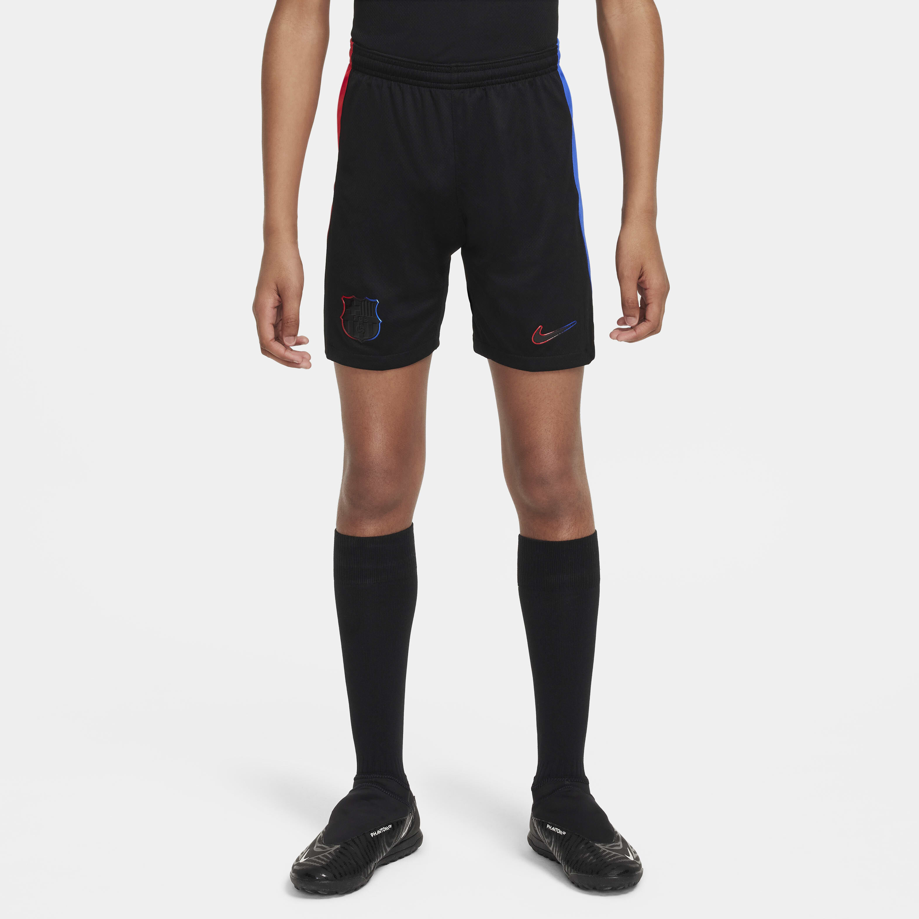 Buy F.C. Barcelona 2024 25 Stadium Away Older Kids Nike Dri FIT Football Replica Shorts Nike Kuwait Official