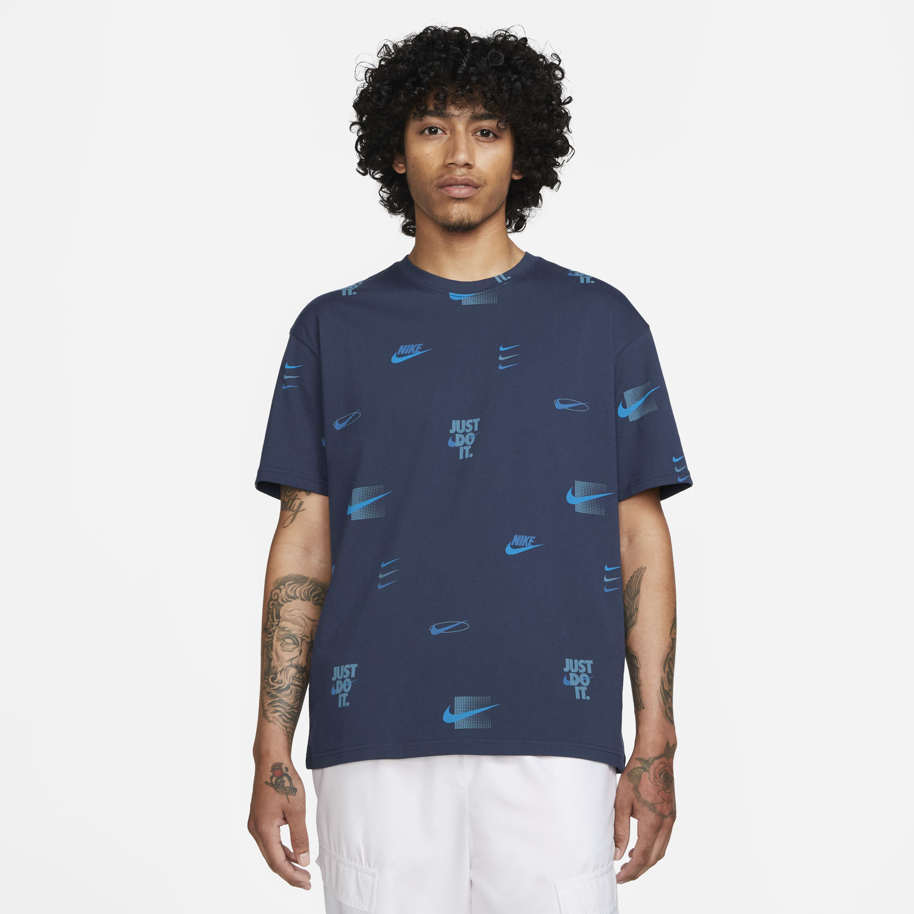 ★ Nike★ Sportswear T-shirt M Midnight Navy HJ0773410 HJ07 Buy Nike Sportswear Men's T-Shirt - Midnight Navy | Nike