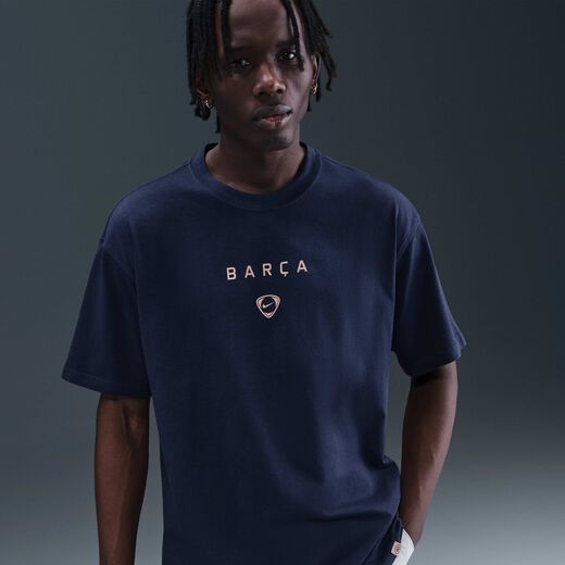 New In Men's Clothing-Nike, F.C. Barcelona, Men's Nike Total 90 Football T-Shirt