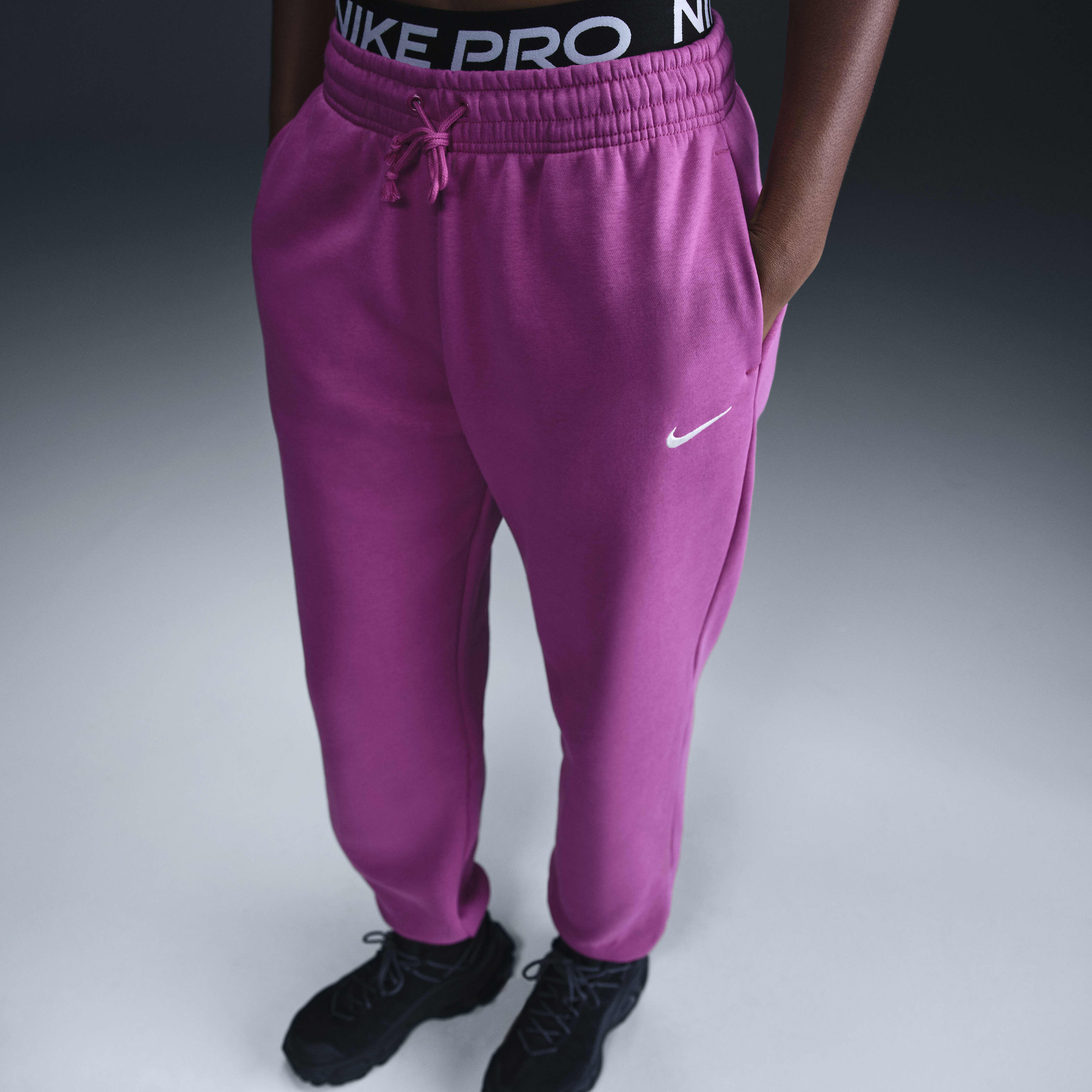 Buy Nike Sportswear Phoenix Fleece Women s High Waisted Oversized Tracksuit Bottoms Nike Kuwait Official