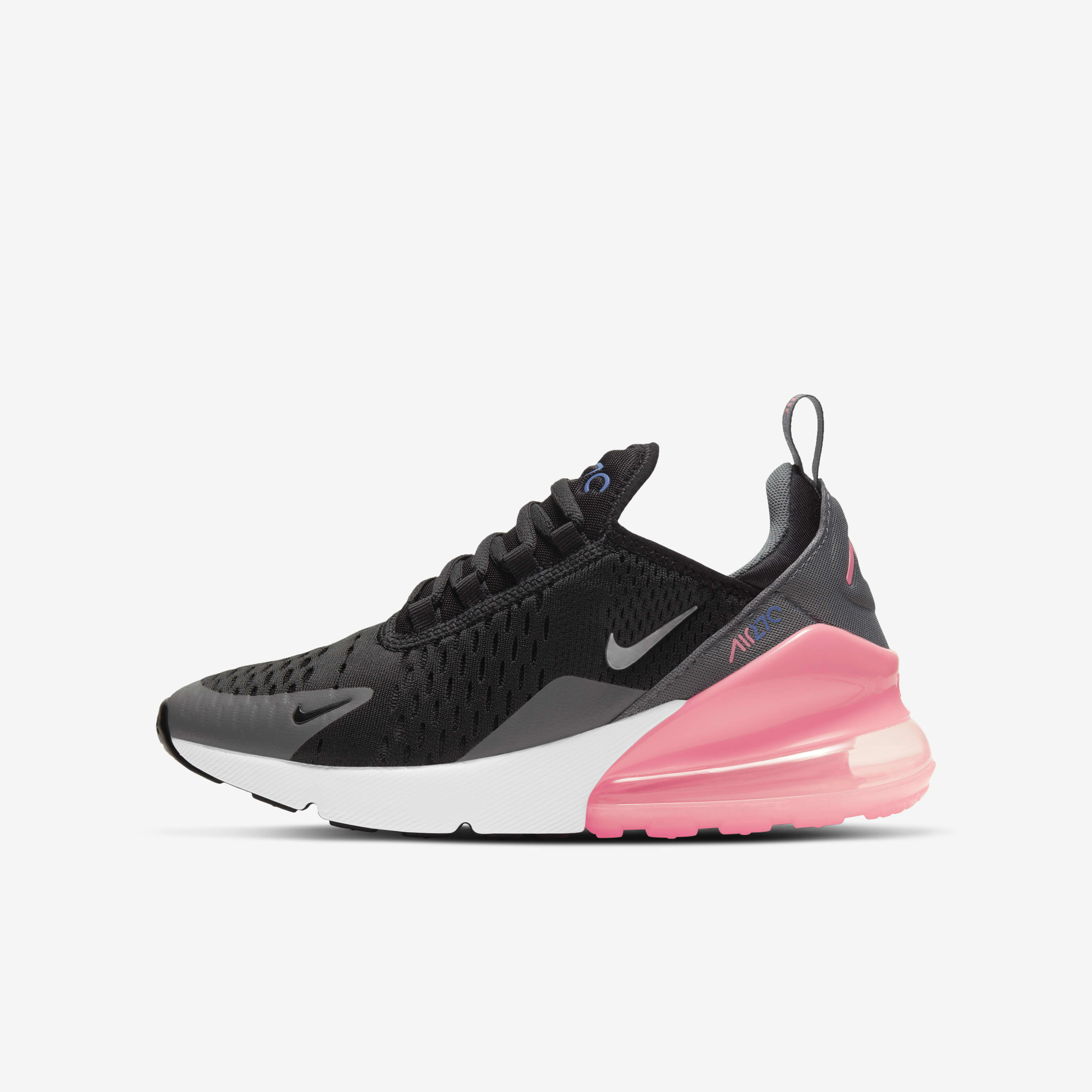 Buy Nike Air Max 270 Older Kids' Shoes Black/Smoke Grey/Sunset