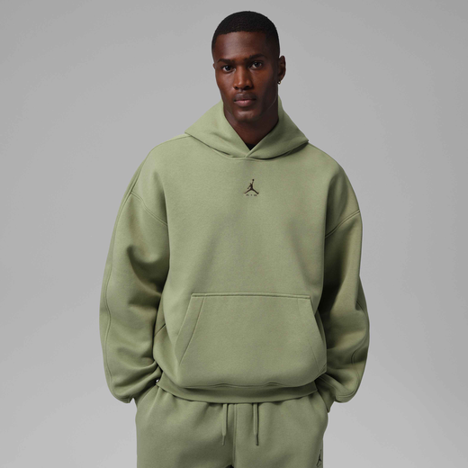 Jordan Heritage Reimagined-JRDN, Jordan Brooklyn, Men's Oversized Fleece Pullover Hoodie
