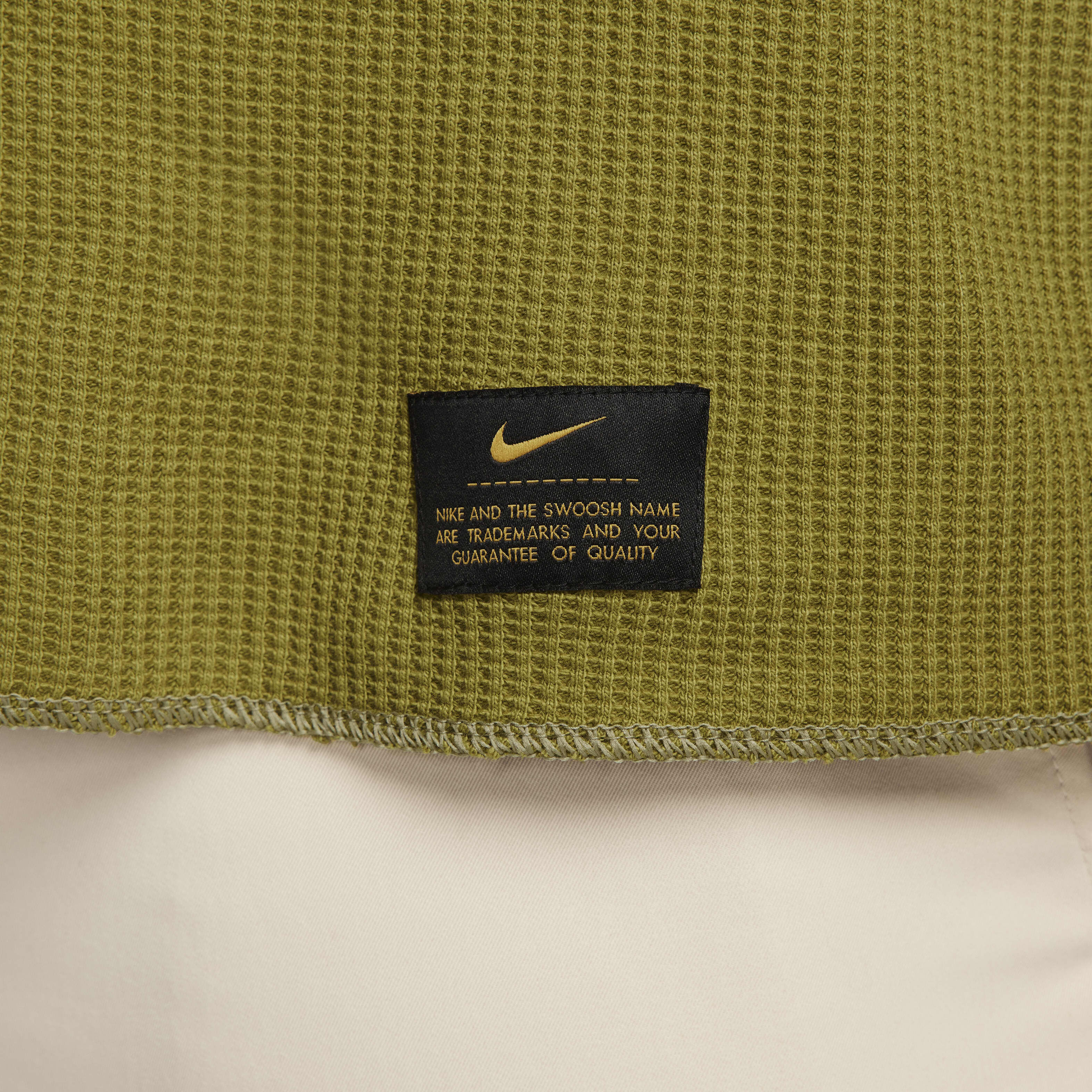 Buy Nike Life Men's Long-sleeve Heavyweight Waffle Top