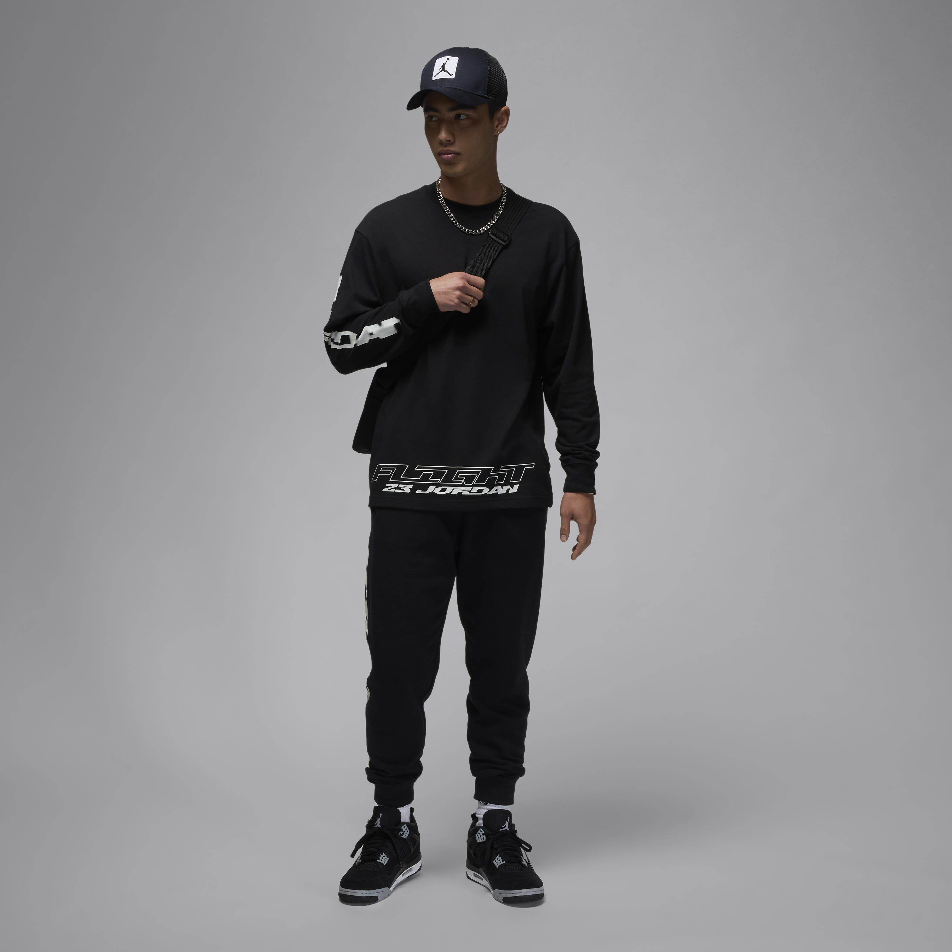 ★★Nike★★ Jordan MVP Long Sleeve T-Shirt M Black Sale FZ1 Buy Jordan MVP Men's Long-Sleeve T-Shirt - Black/Sail | Nike