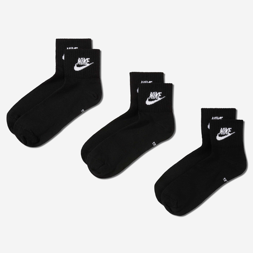 Ankle-Nike, Nike Everyday Essential, Ankle Socks (3 Pairs)