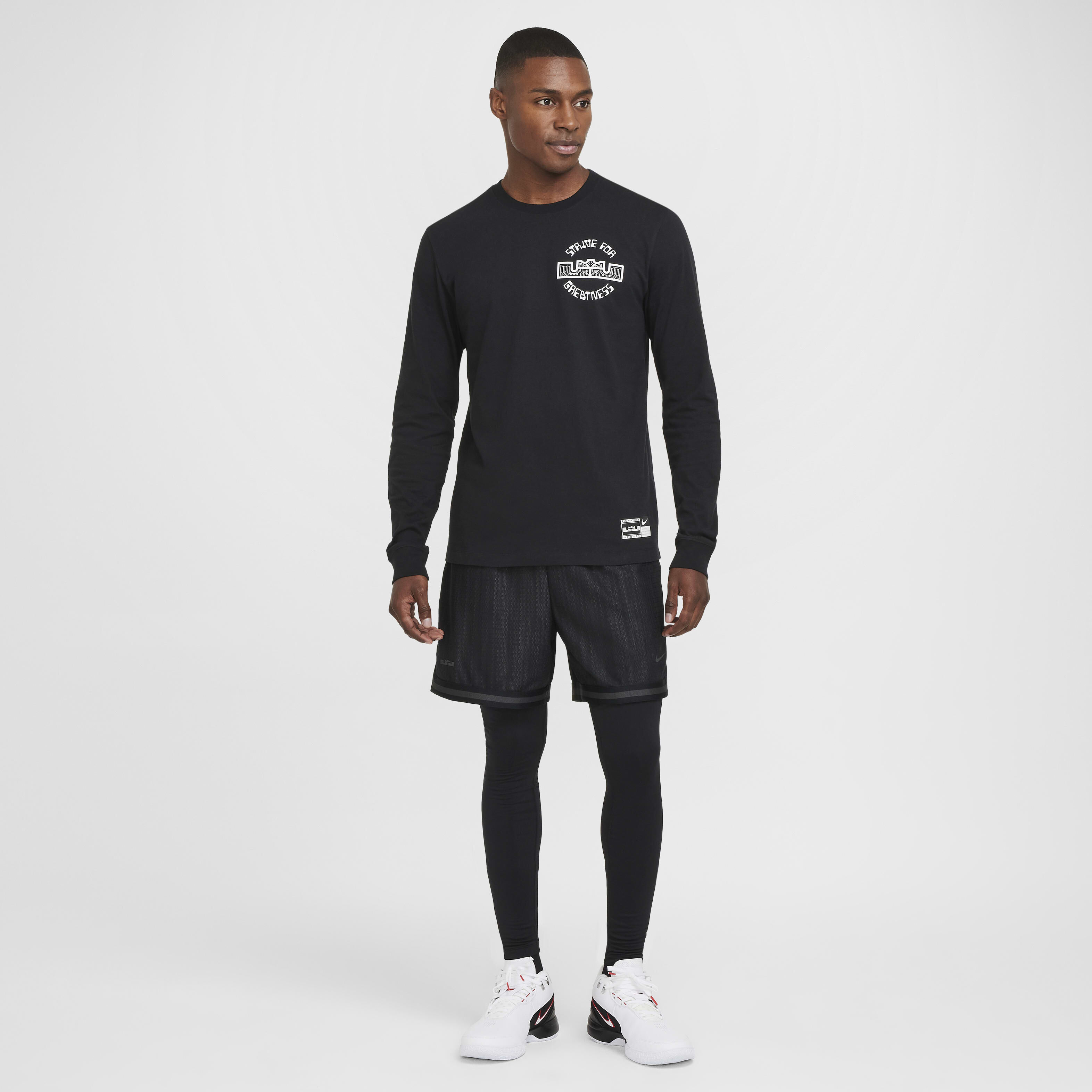 Buy LeBron Men's Max90 Long-Sleeve Basketball T-Shirt