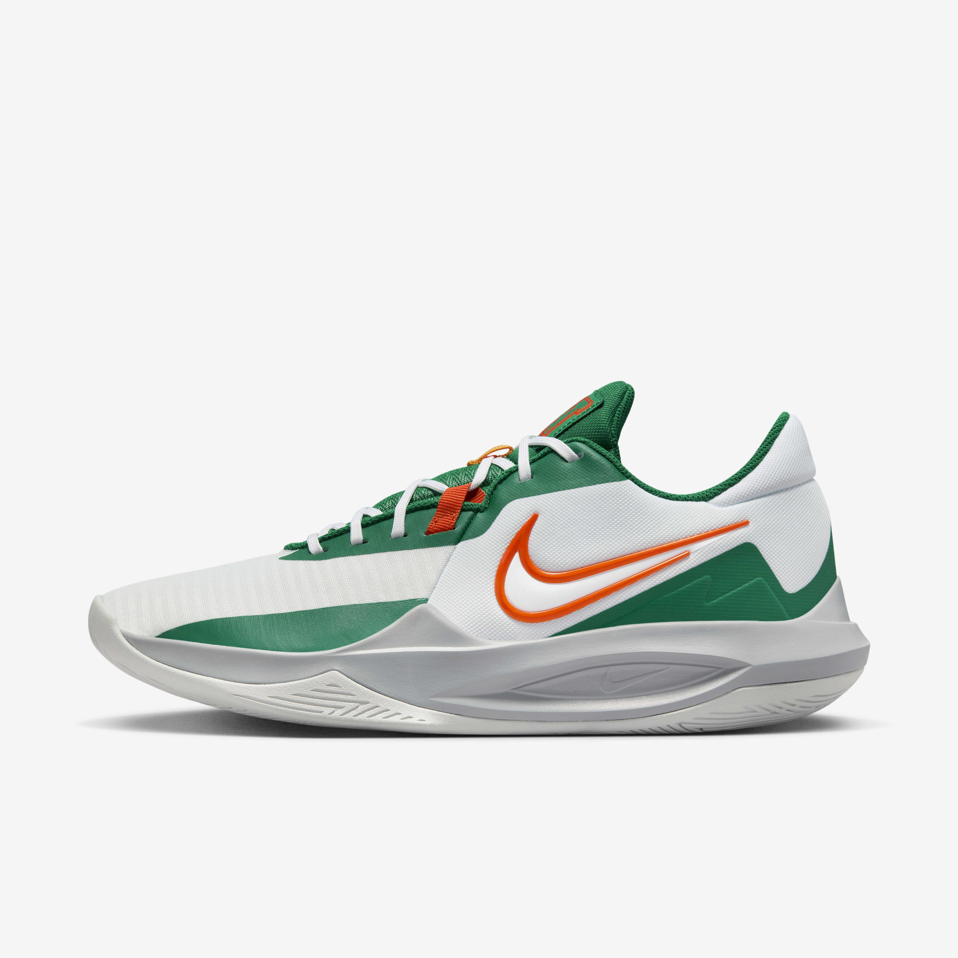 Buy Nike Precision 6 Basketball Shoes White Malachite Sundial Safety Orange Nike Kuwait Official