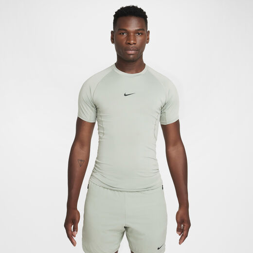 Clothing-Nike, Nike Pro, Men's Dri-FIT Tight Short-Sleeve Fitness Top