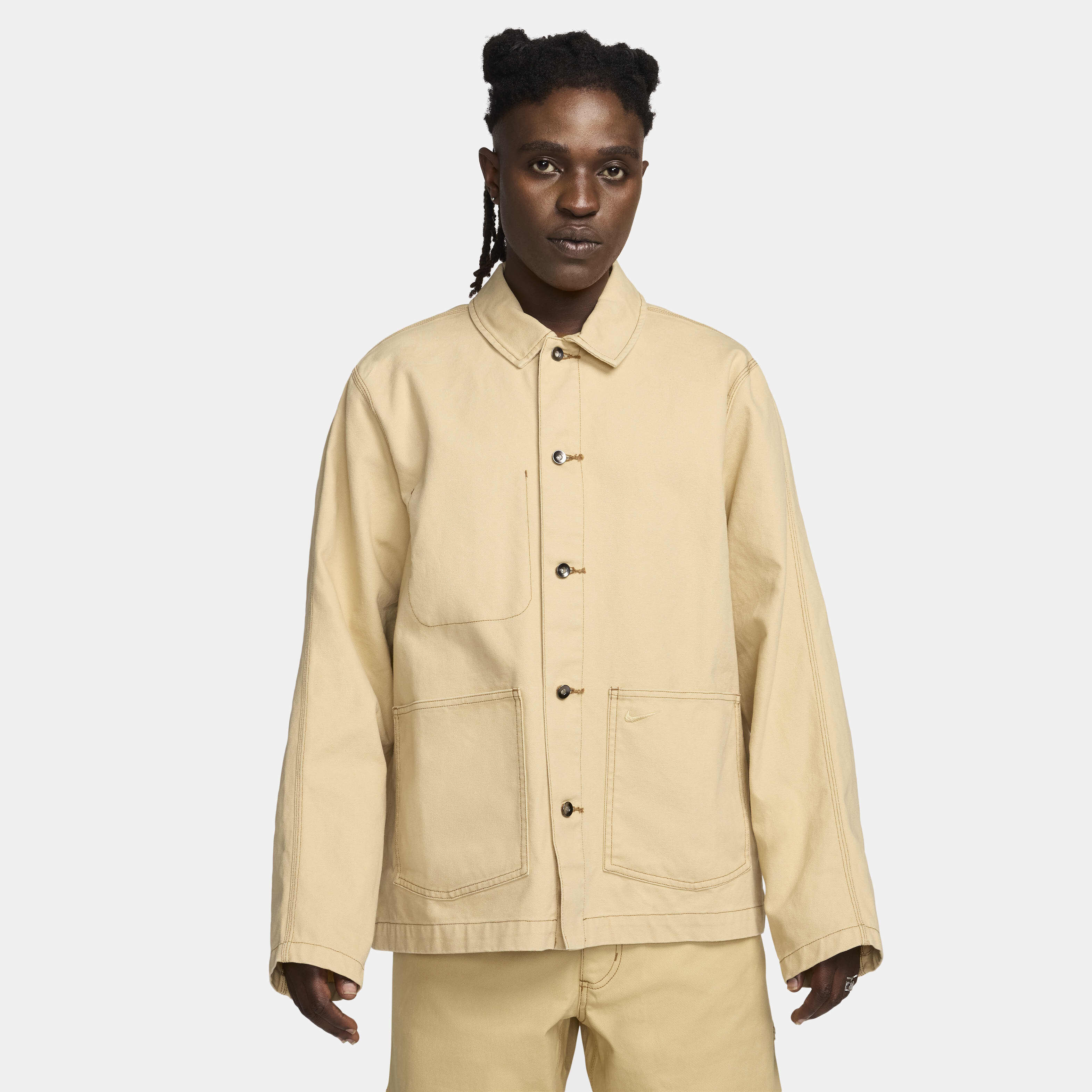 Buy Nike Life Men s Chore Coat Sesame Sesame Nike Kuwait Official
