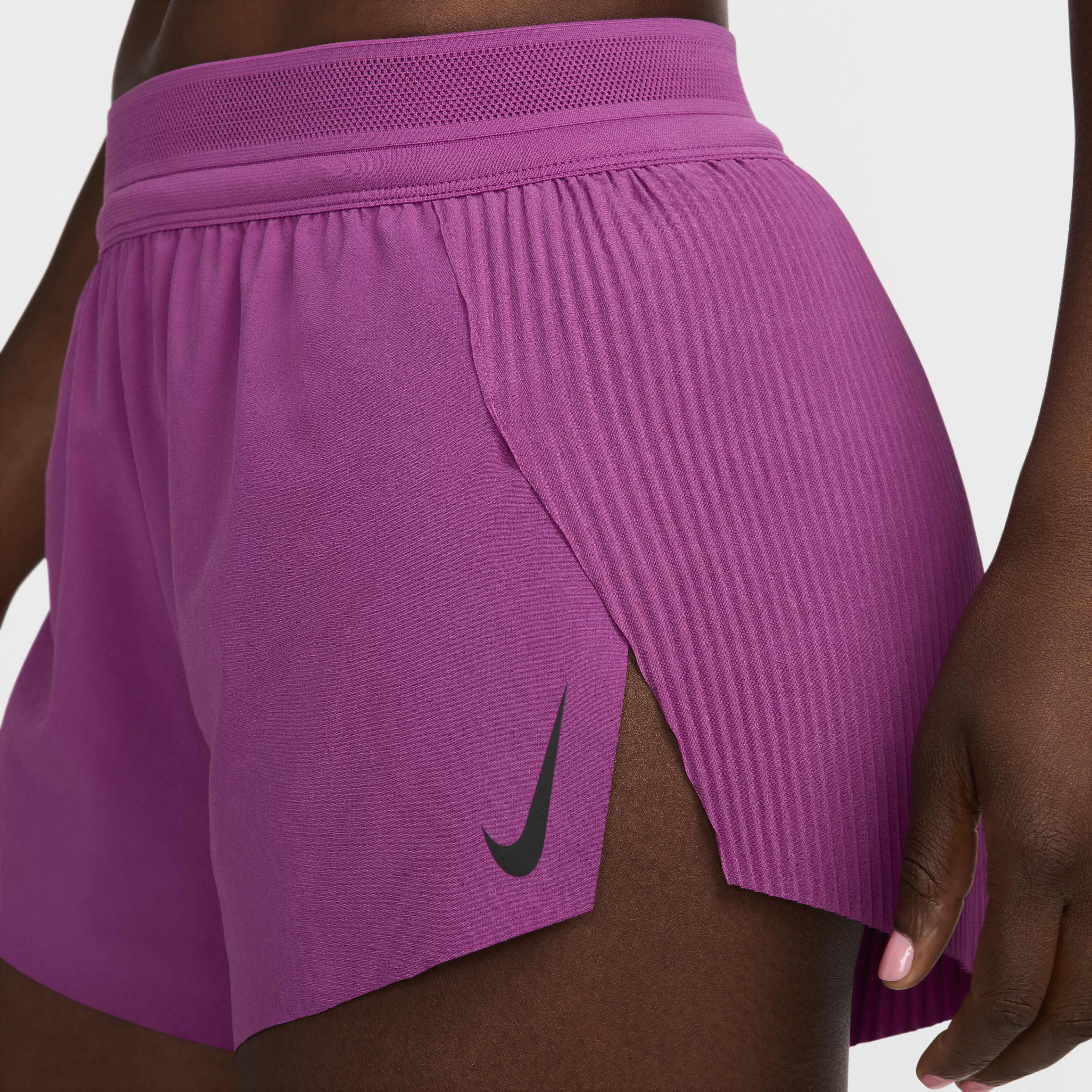 Buy Nike AeroSwift Women s Dri FIT ADV Mid Rise Brief Lined 8cm approx. Running Shorts Nike Kuwait Official