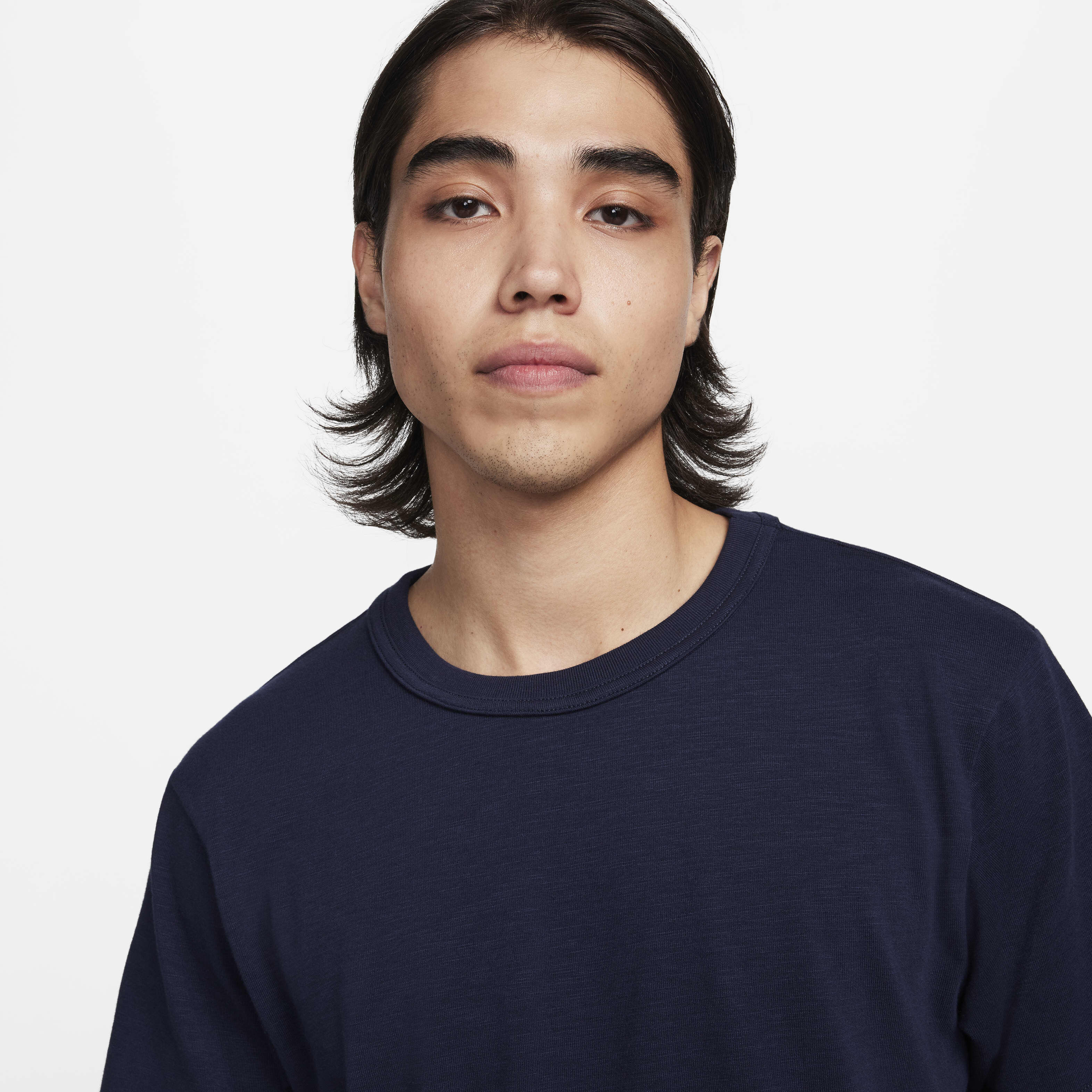 Buy Nike Life Men's Short-Sleeve Knit Top - Obsidian/Dark