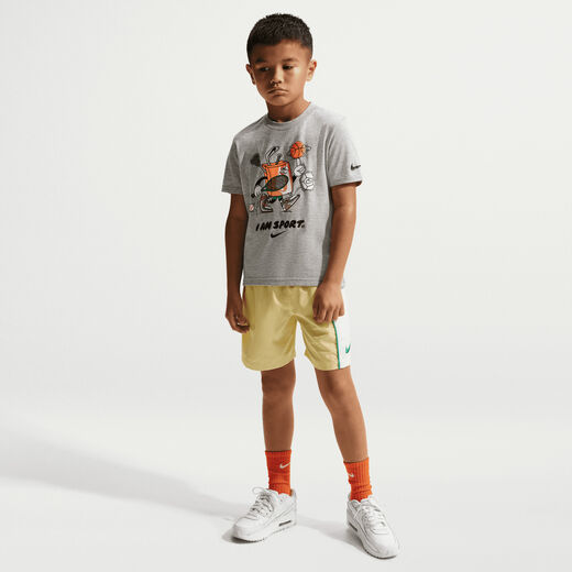Kids' Short Sleeves Shirts-Nike, Nike, Little Kids' "I Am Sport" Boxy Graphic T-Shirt