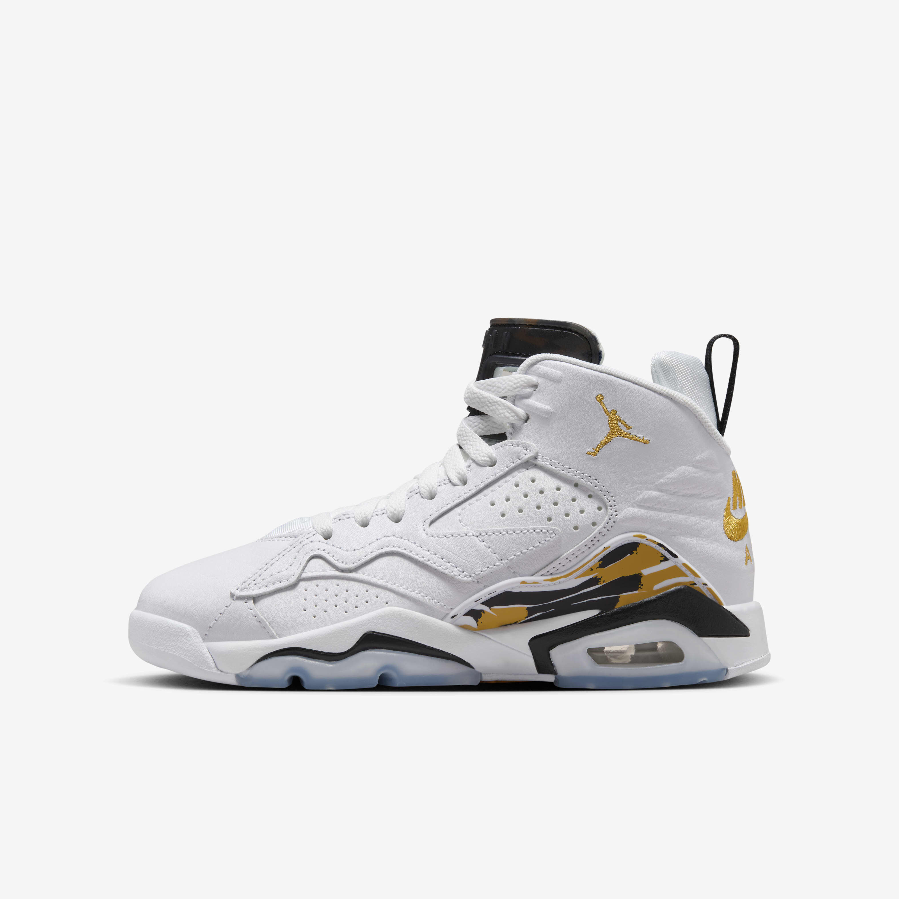 Buy Jumpman MVP Older Kids' Shoes - White/Black/Yellow Ochre Buy Jumpman MVP Older Kids' Shoes - White/Black/Yellow Ochre