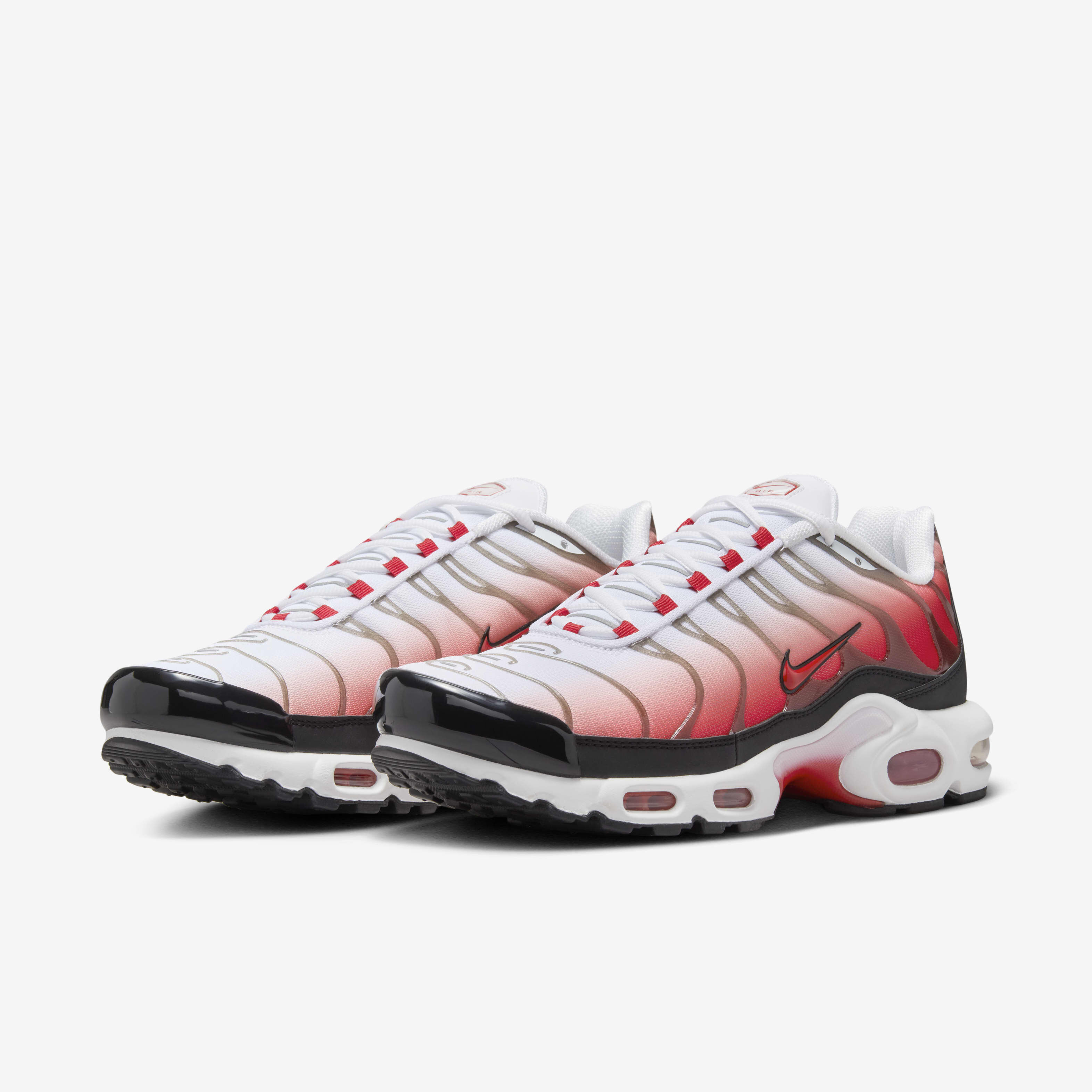 Nike men's air max plus mesh running shoes top