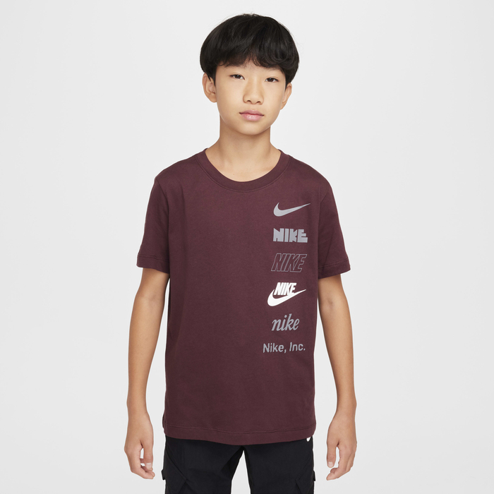 Buy Nike Sportswear Big Kids' T-Shirt Burgundy Crush Nike