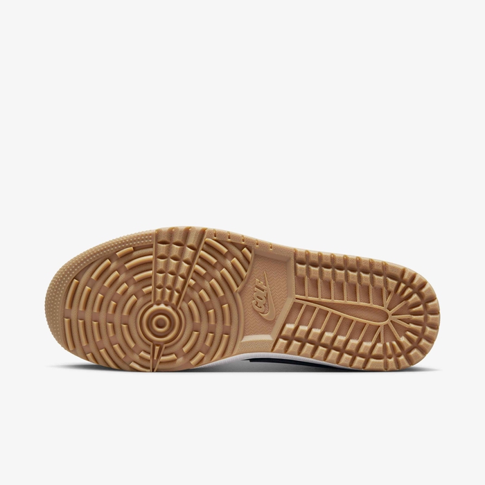 Buy Air Jordan Low G Golf Shoes Black/Gum Medium Brown/White