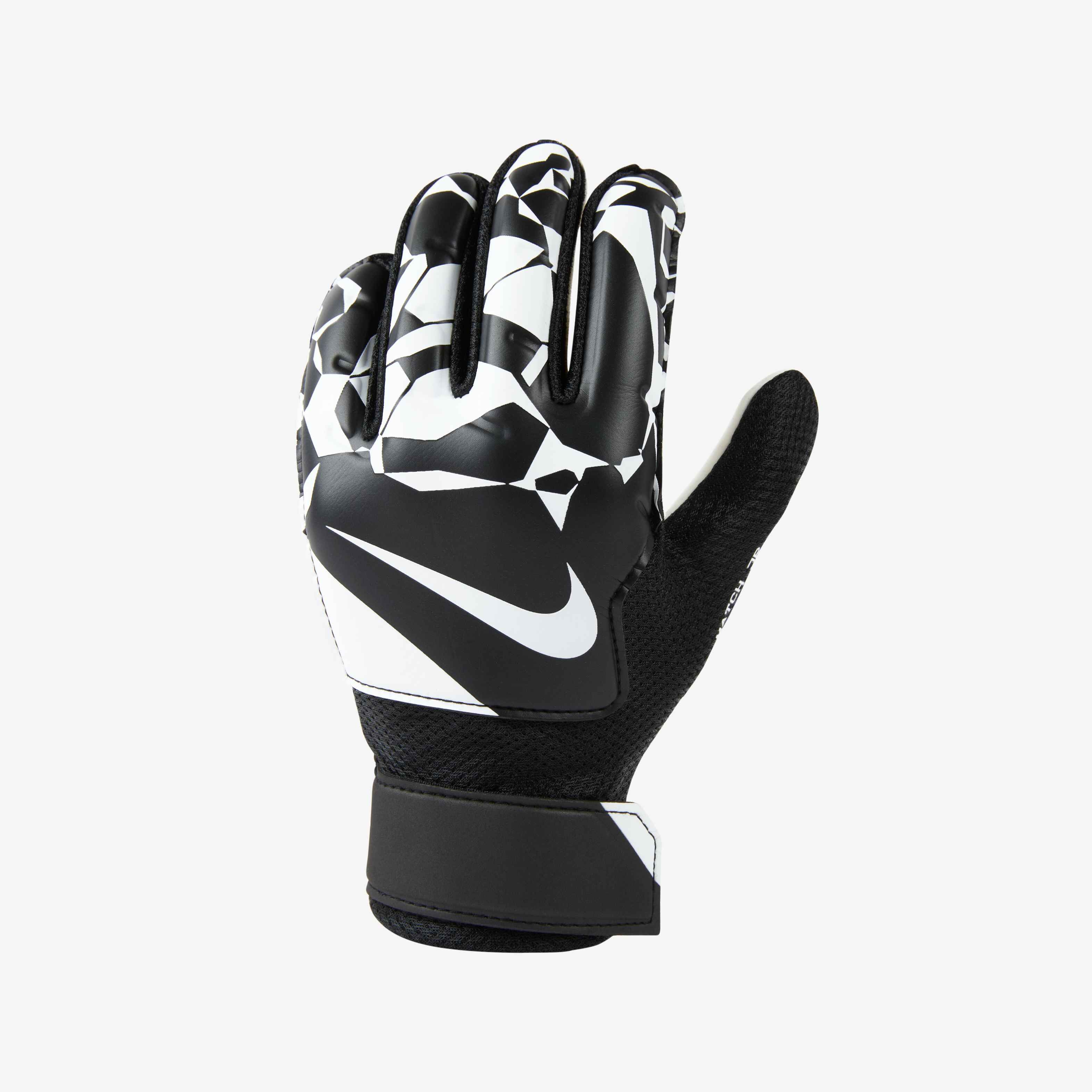 Buy Nike Match Jr. Older Kids Goalkeeper Football Gloves Black White White Nike Kuwait Official