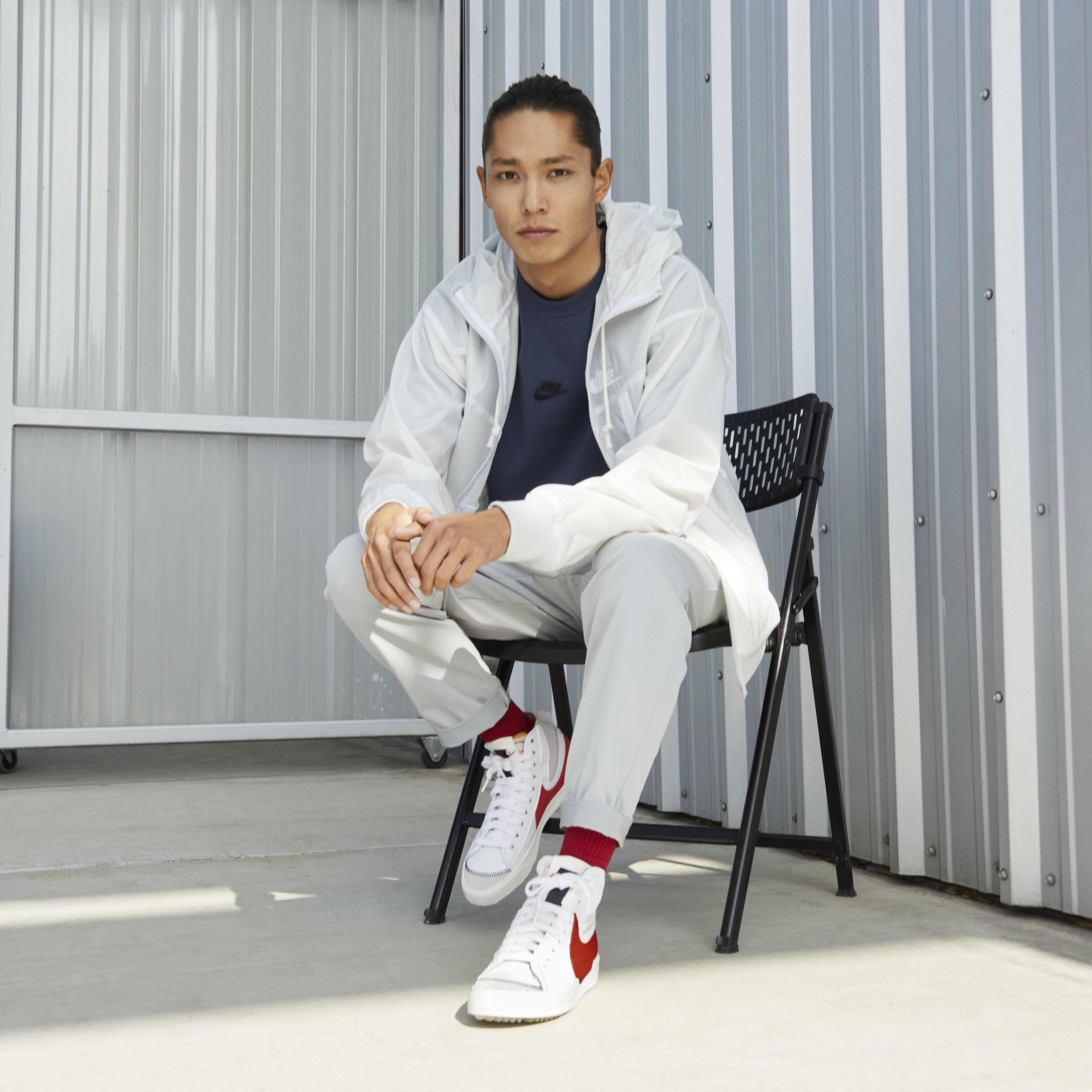 Buy Nike Blazer Mid '77 Jumbo Men's Shoes White/Rattan/White