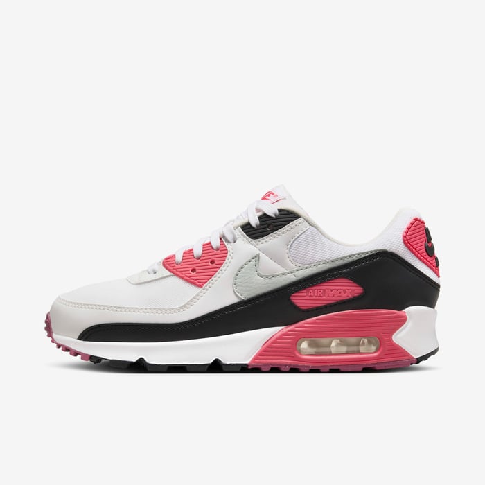 Buy Nike Air Max 90 Women's Shoes White/Aster Pink/Black/Light