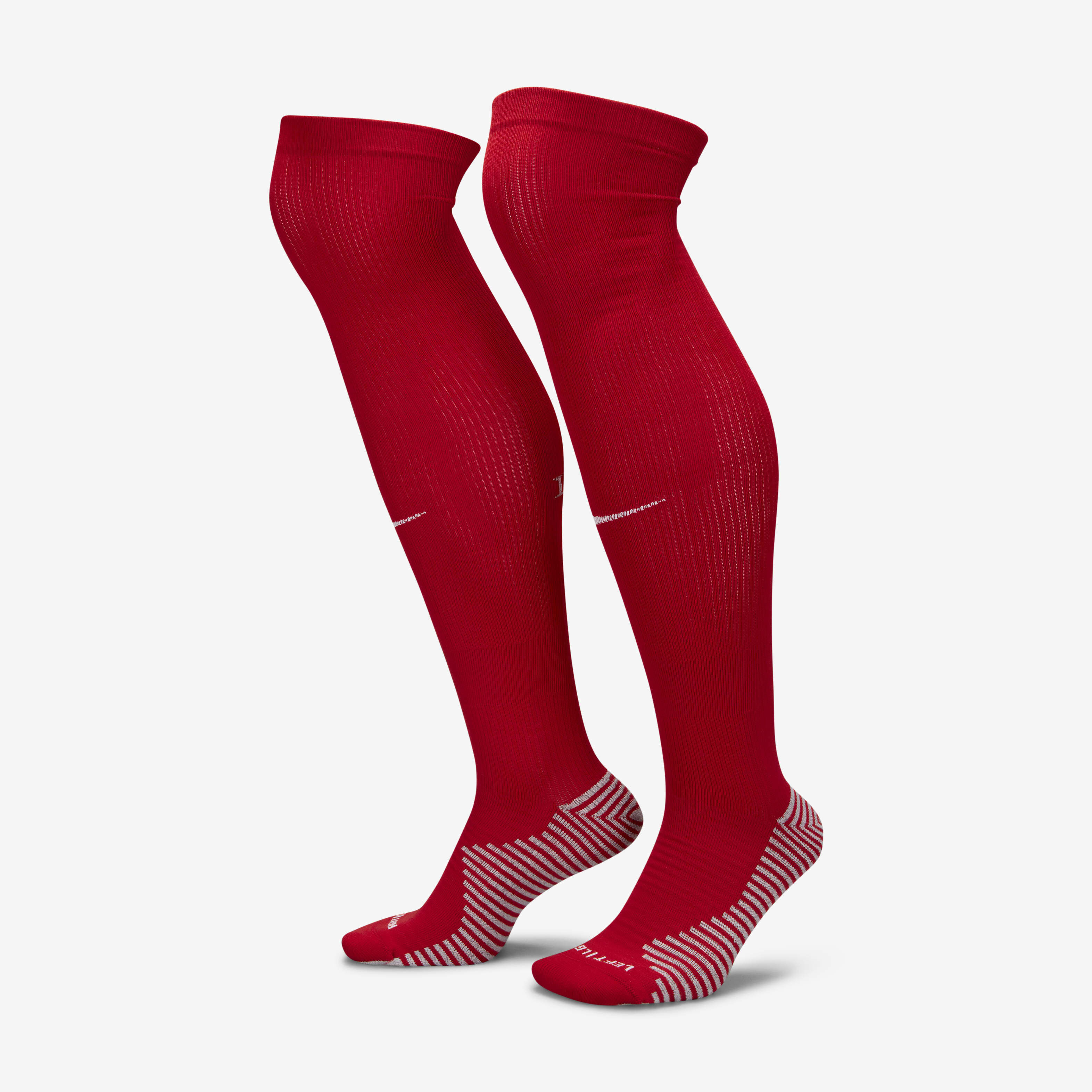Nike red football socks deals