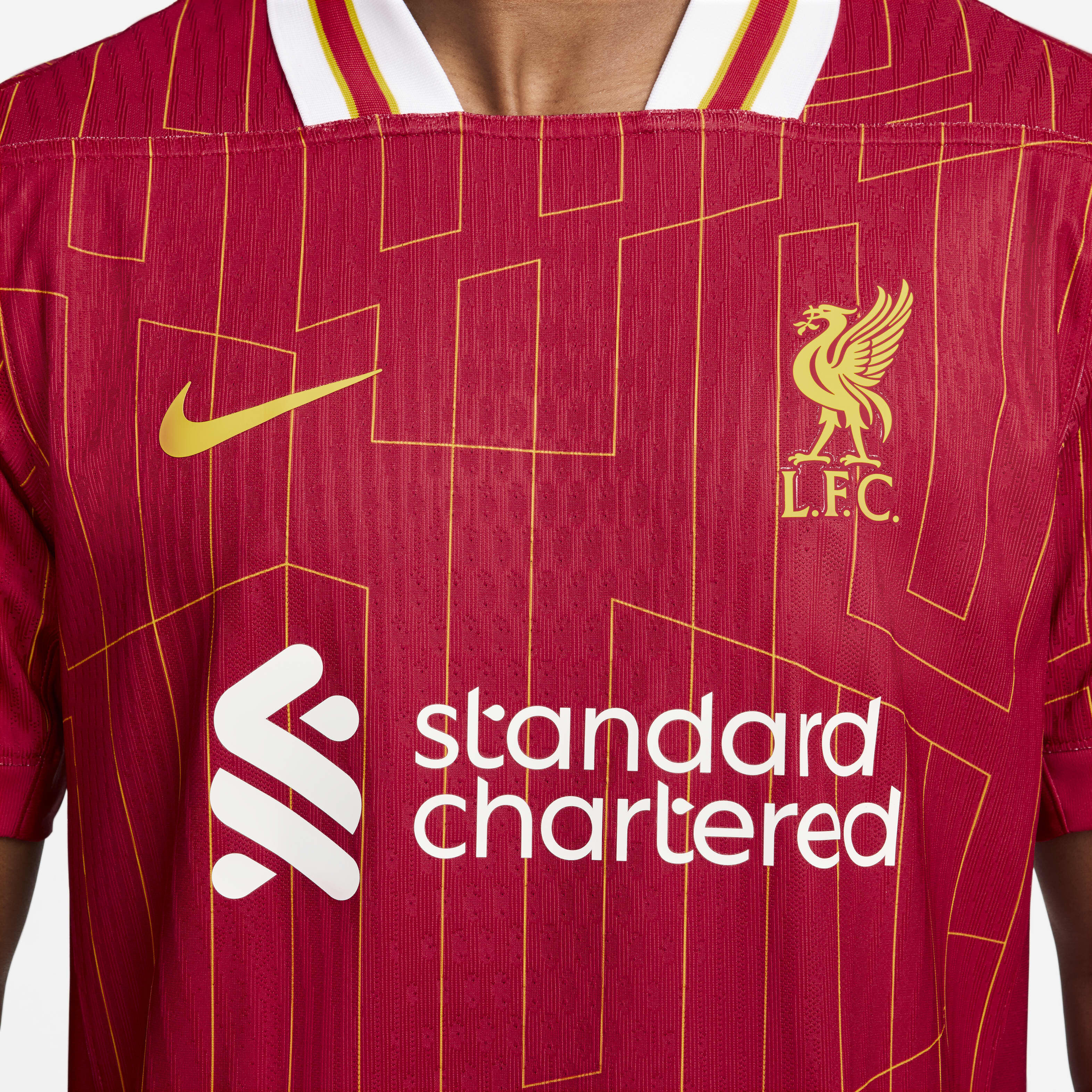 Buy Liverpool F.C. 2024 25 Match Home Men s Nike Dri FIT ADV Football Authentic Shirt Nike Kuwait Official