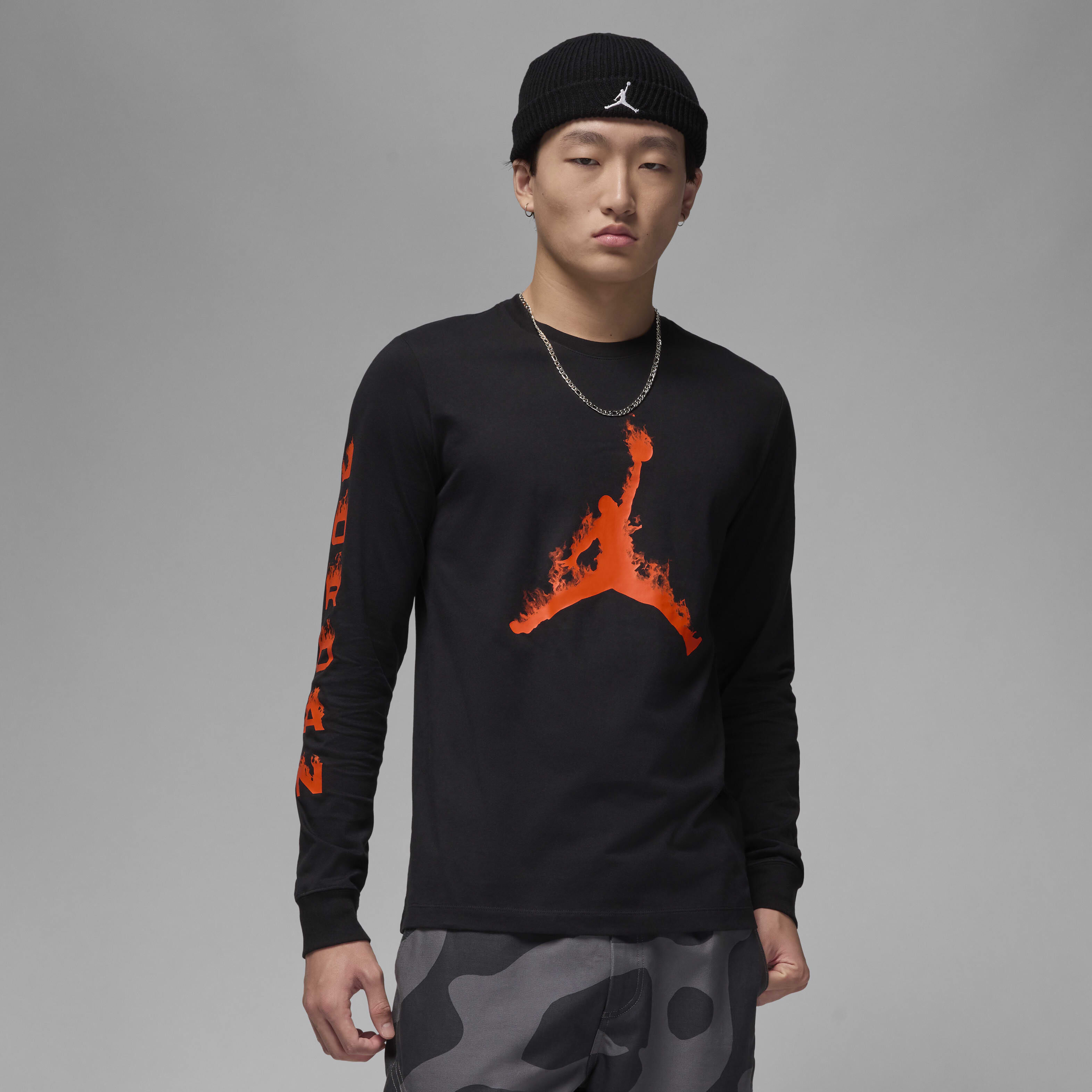 ★NIKE★JORDAN SPORTS LONG SLEEVE T-SHIRT ロンT★追跡可 ☆NIKE☆JORDAN LONG SLEEVE TOP ロンT☆追跡可 (Nike/Tシャツ