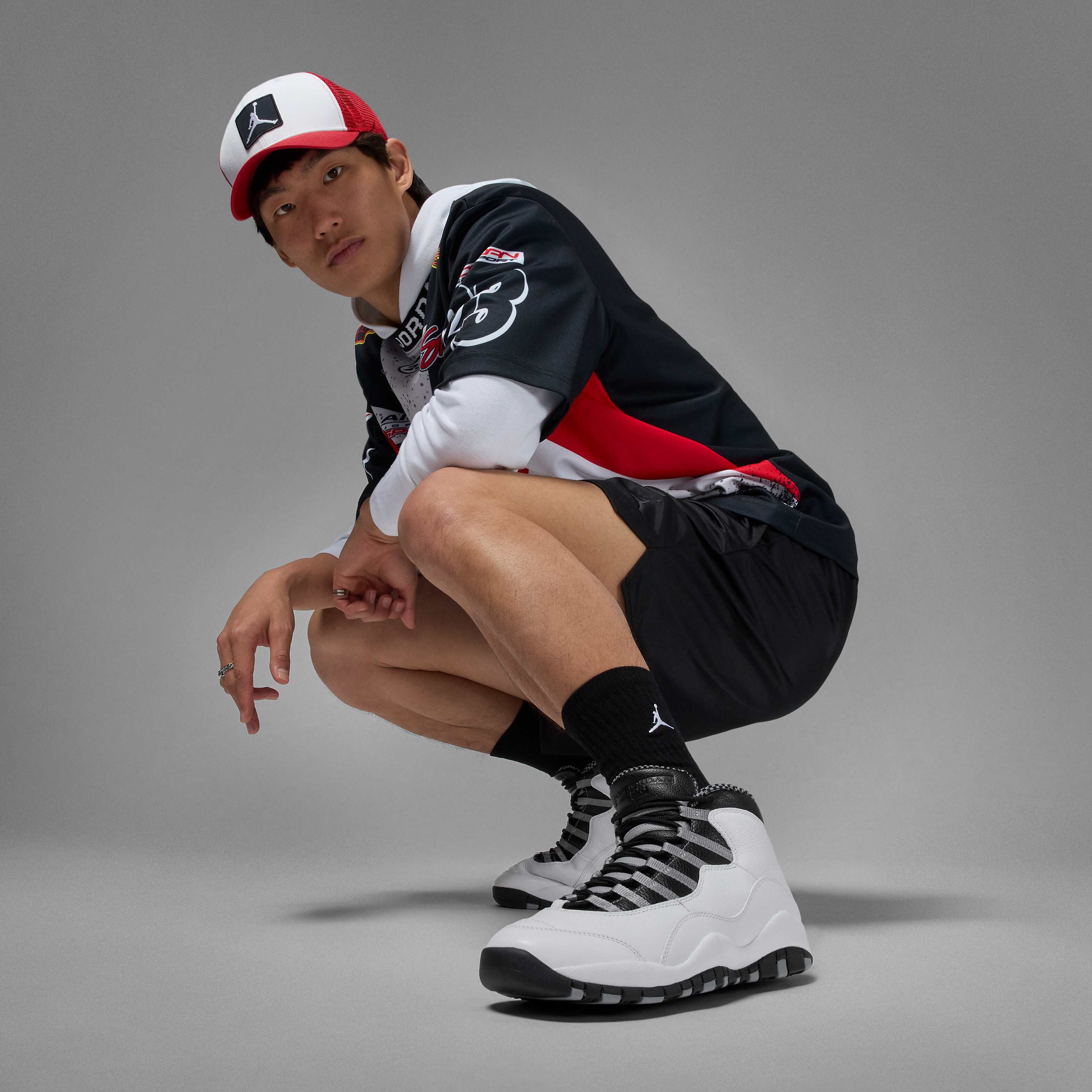 Air Jordan 10 Retro 'Charred Grey and Black' image number 9