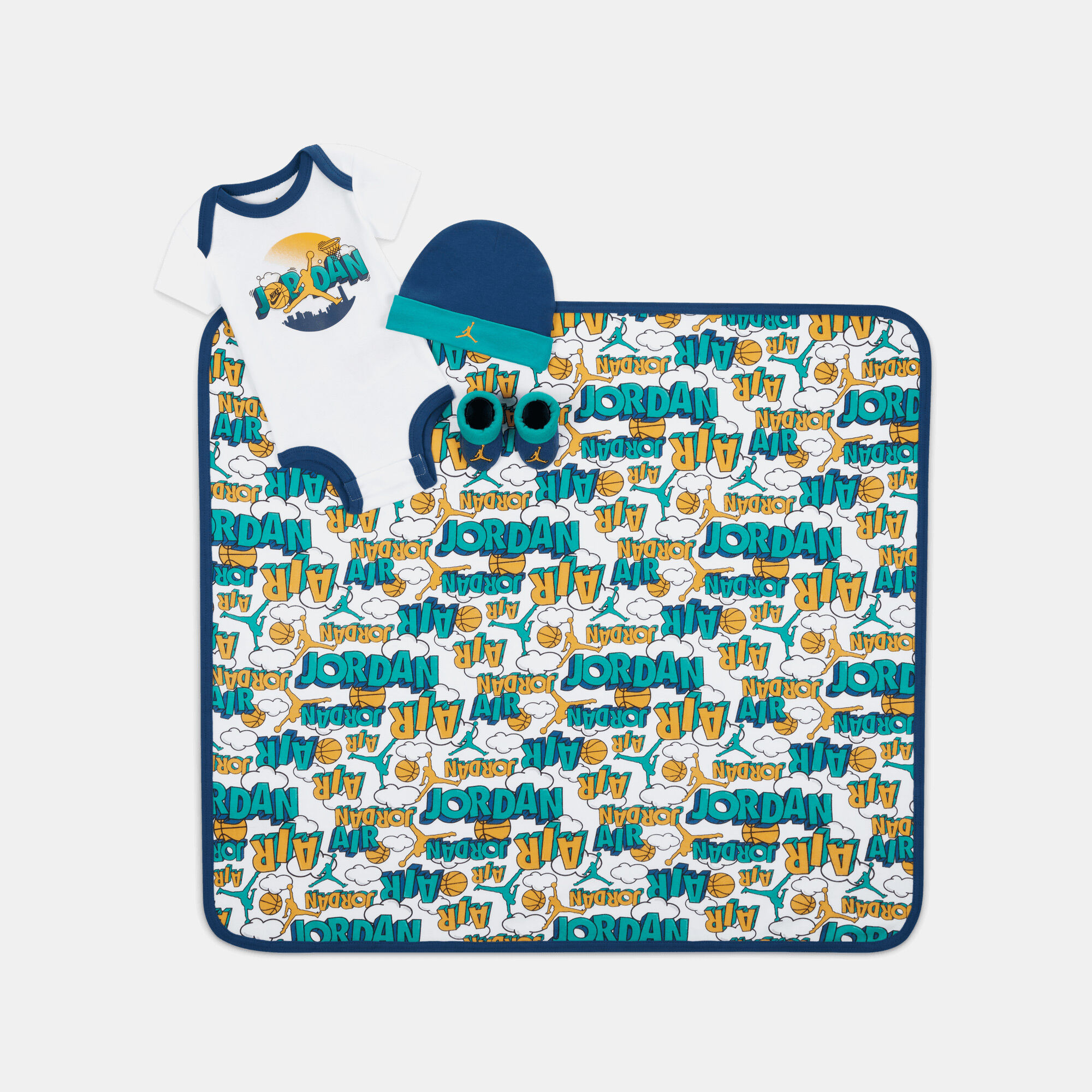 طقم جوردن بوكس بطانية من أربع قطع image number 0