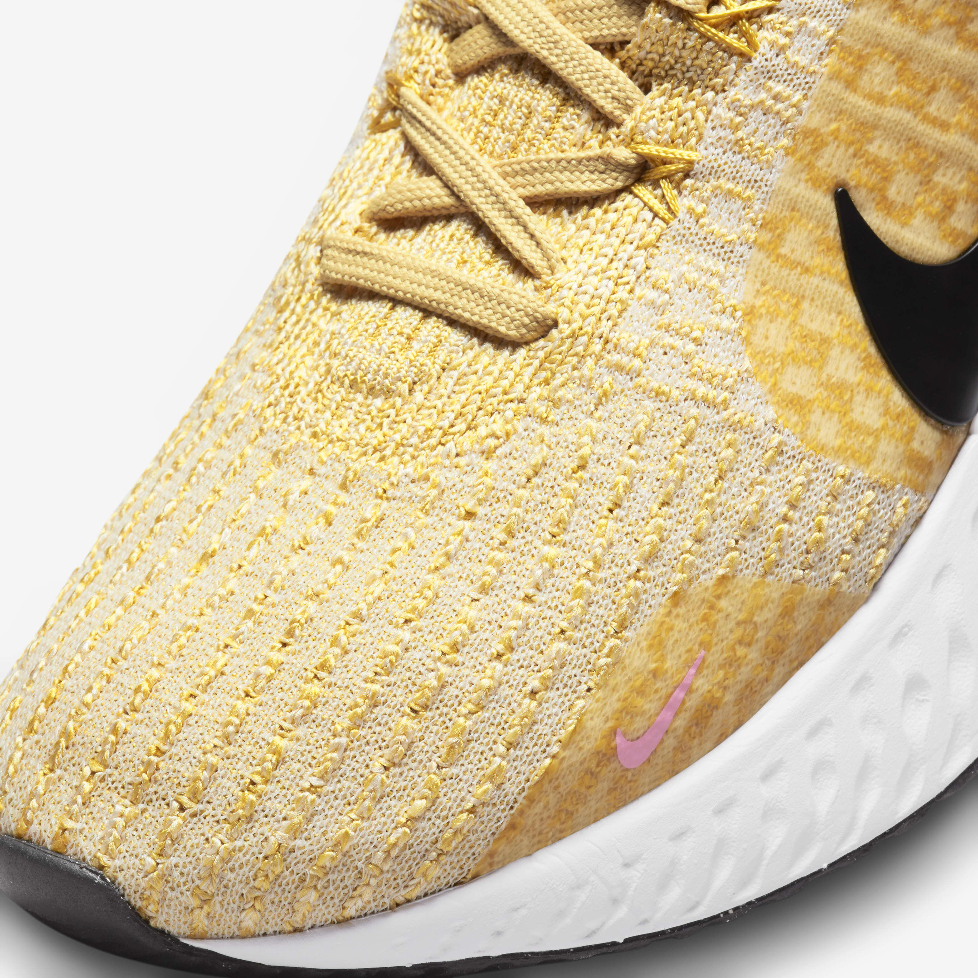 Buy Nike React Infinity 3 Women s Road Running Shoes Wheat Gold Pink Spell Light Cream Black Nike Kuwait Official