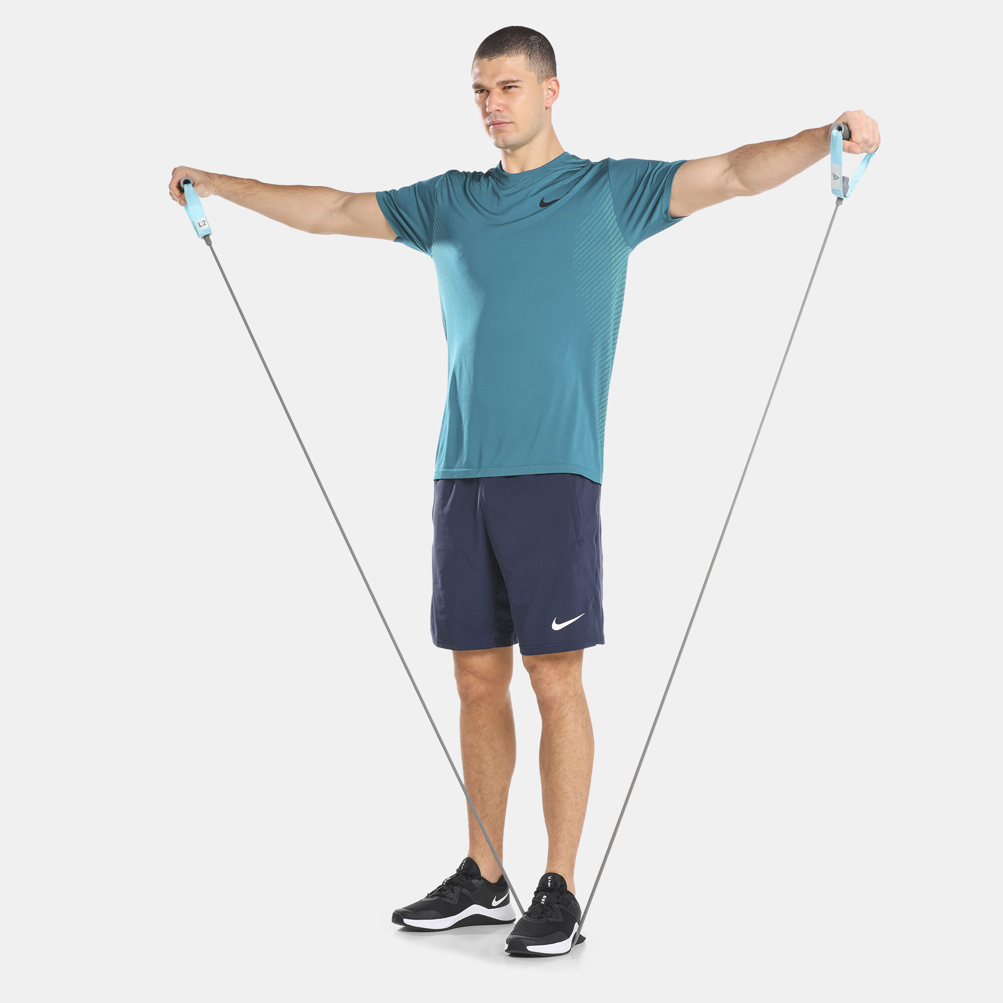 Men's Pro Dri-FIT Flex Vent Max 8-Inch Training Shorts image number 2