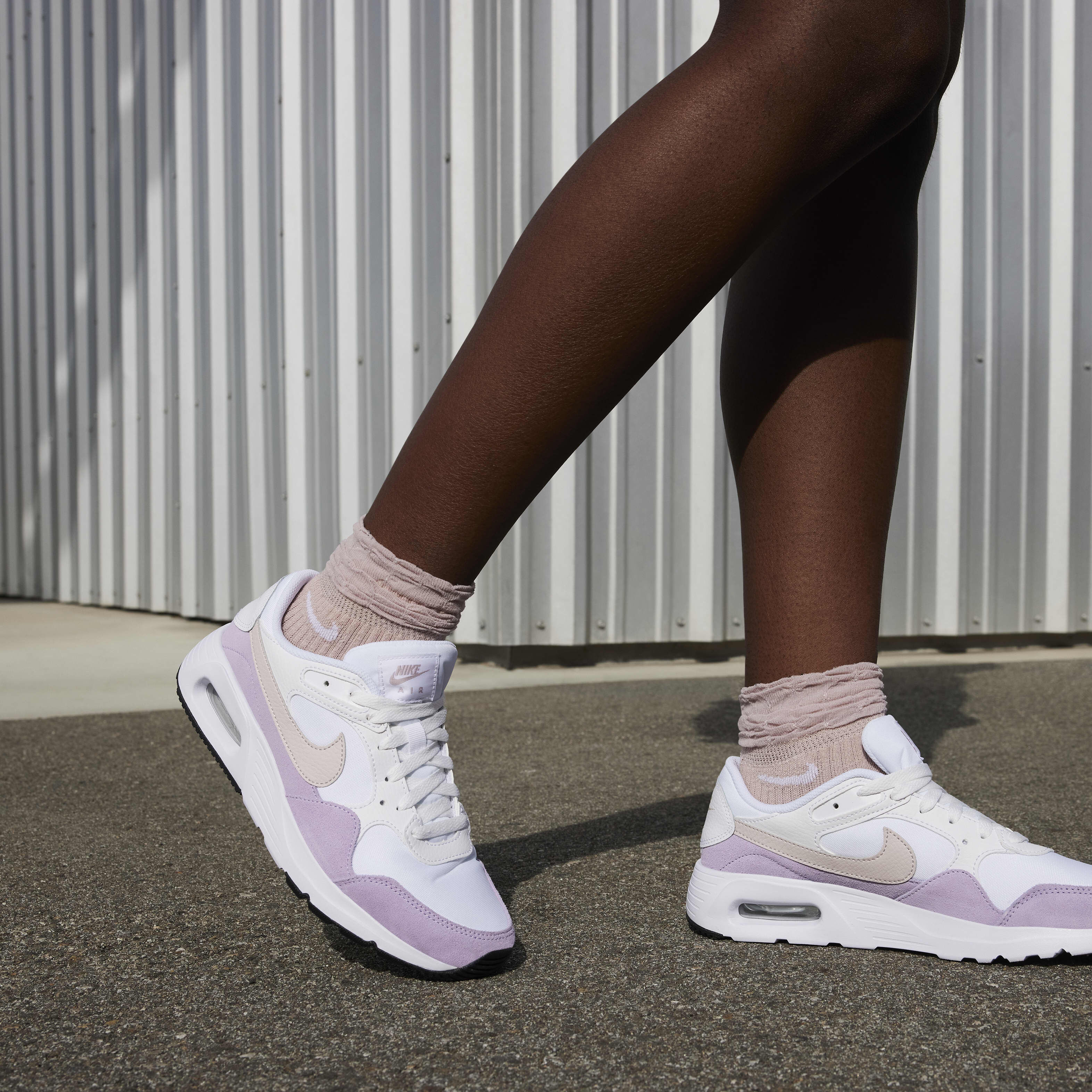 nike air max sc white pink