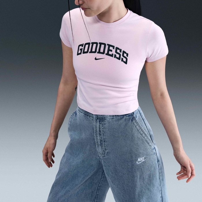 Buy Nike Sportswear Women's Denim Trousers Light Armoury Blue