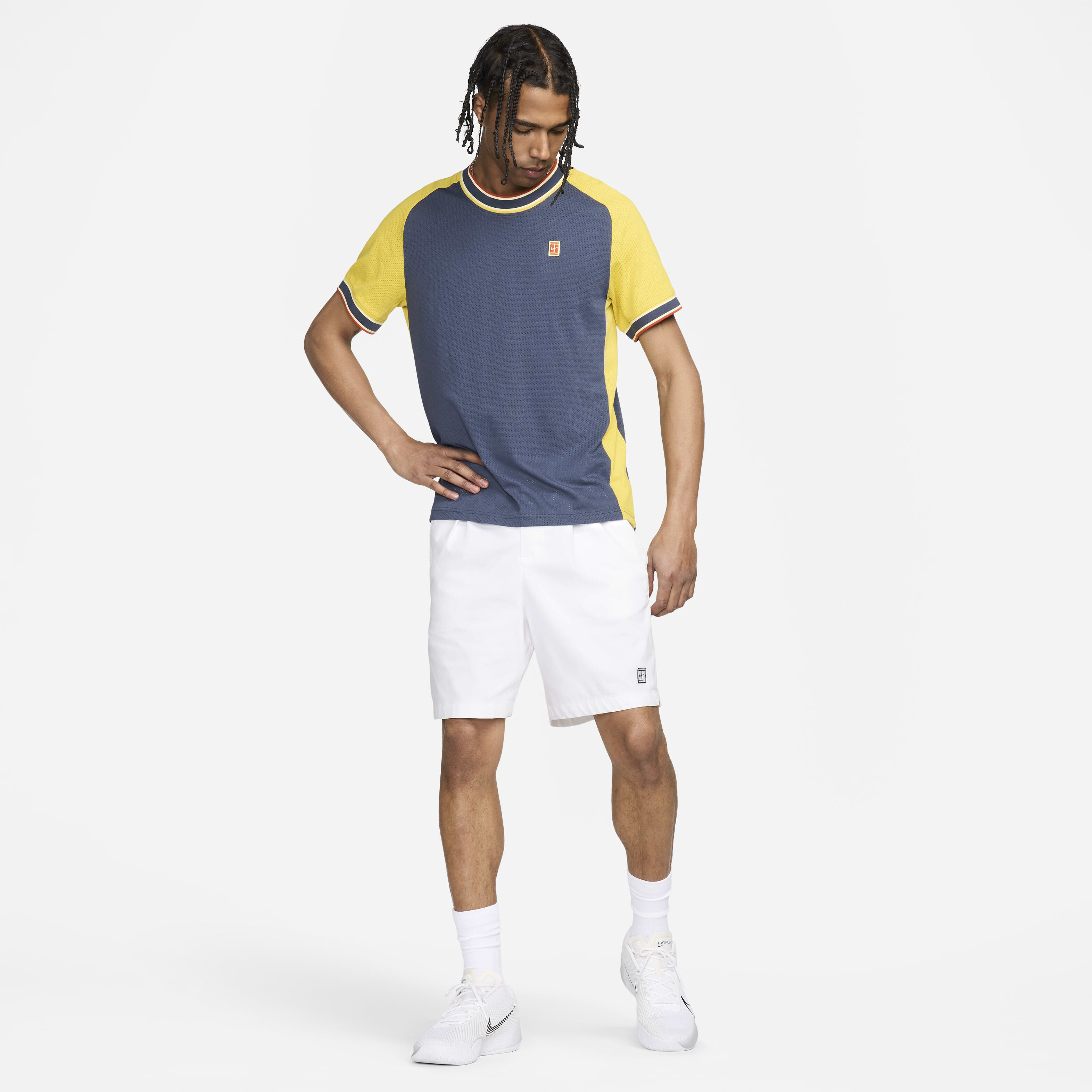Buy NikeCourt Heritage Men's Short-Sleeve Tennis Top