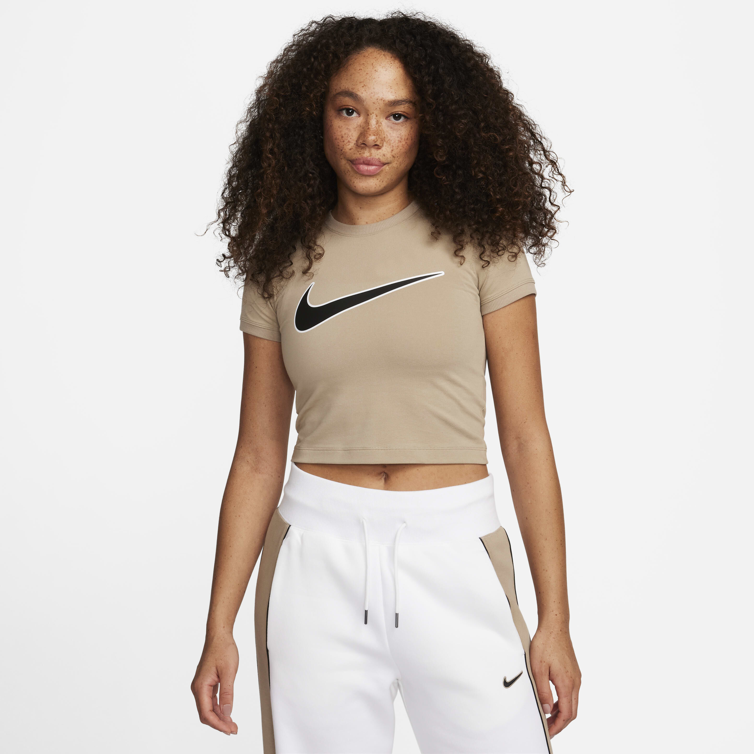 khaki nike top