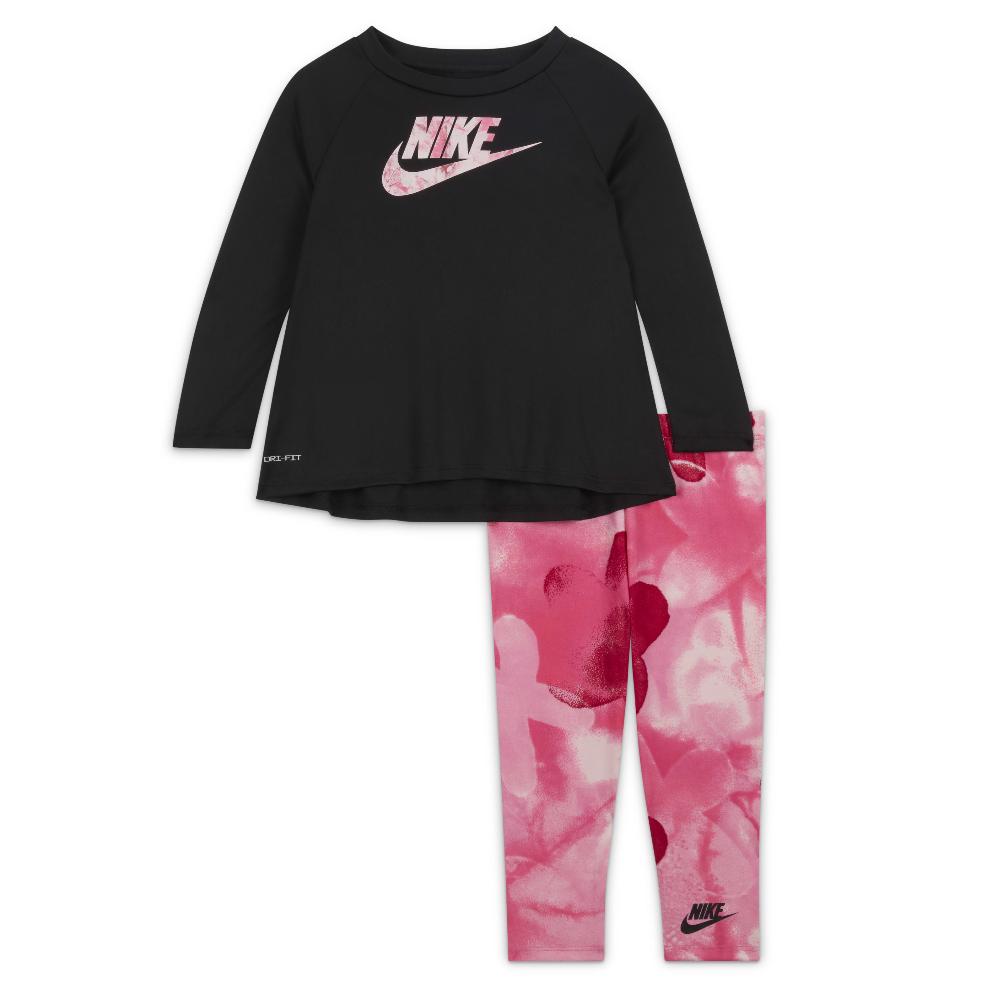 Buy Nike Sci Dye Dri FIT Leggings Set Baby 2 piece Dri FIT Set Pink Nike Kuwait Official