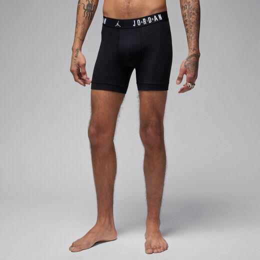 Underwear-Jordan, Jordan Flight Cotton, Men's Boxer Briefs (3-Pack)