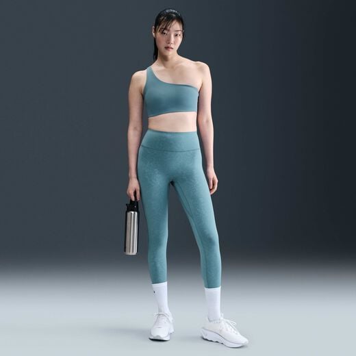 Women's Pants & Tights-Nike, Nike Universa, Women's Medium-Support High-Waisted 7/8 Floral Leggings