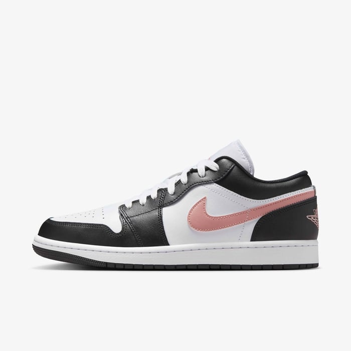 Buy Air Jordan Low Men's Shoes White/Black/Rust Pink Nike Kuwait
